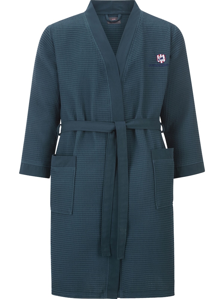 Jan Vanderstorm Bademantel 'Aretti' Herren Größe XXXL petrol