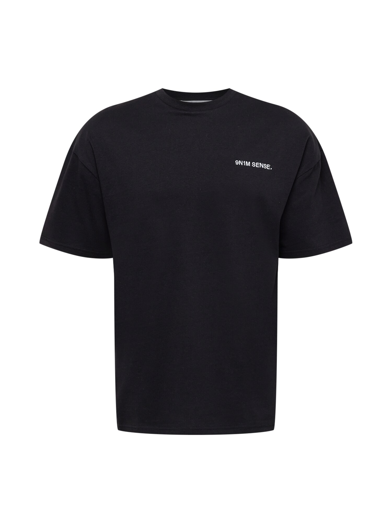 9N1M SENSE Marškinėliai juoda / mišrios spalvos