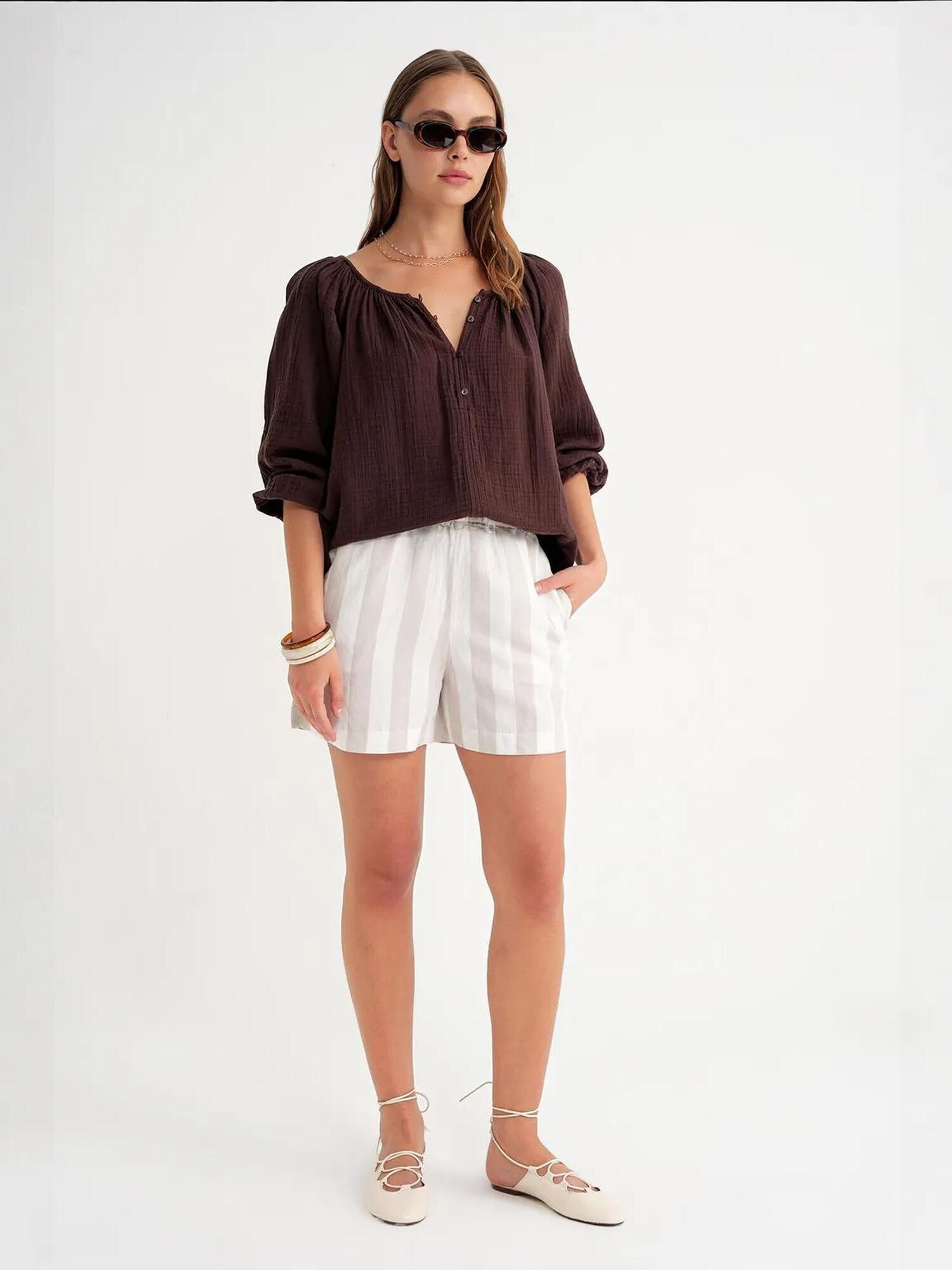 MixRay Bluza smeđa