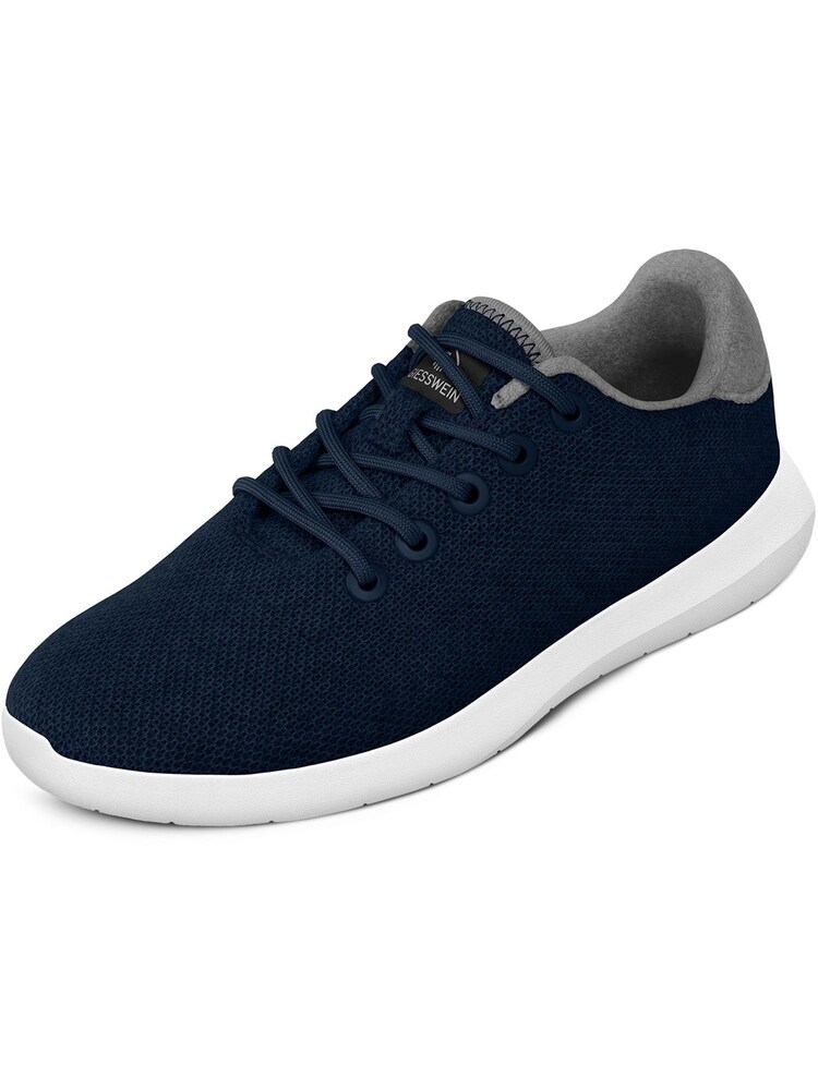 GIESSWEIN Sneaker low Herren Größe 44 marine / grau / weiß