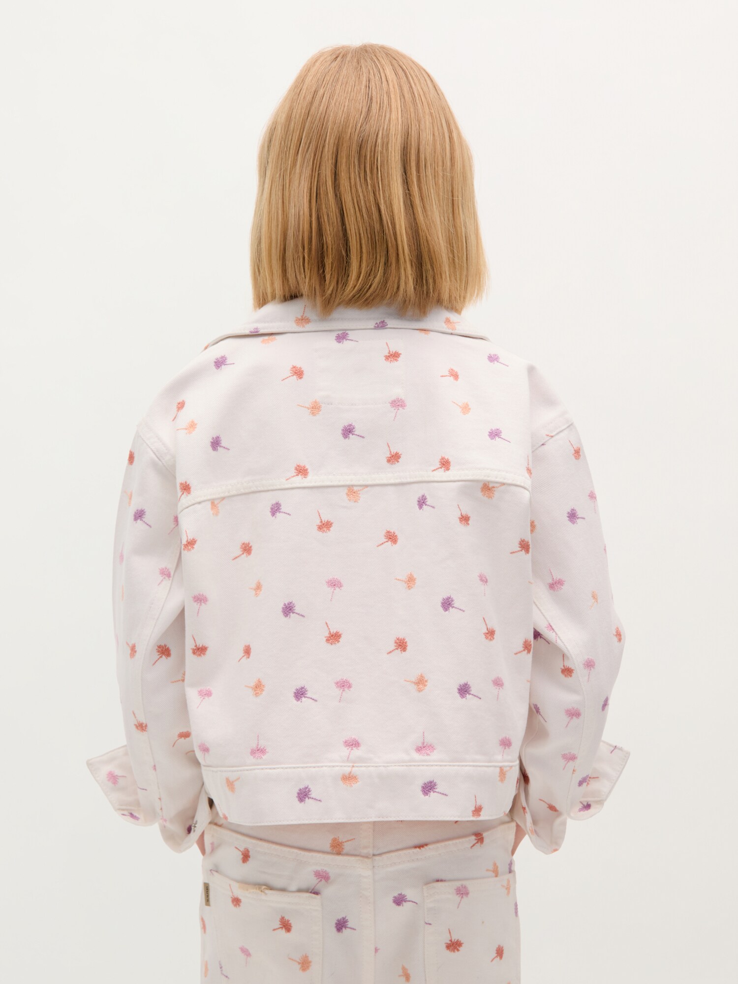 Thumbnail - Scalpers Emb Denim Jacket Girls