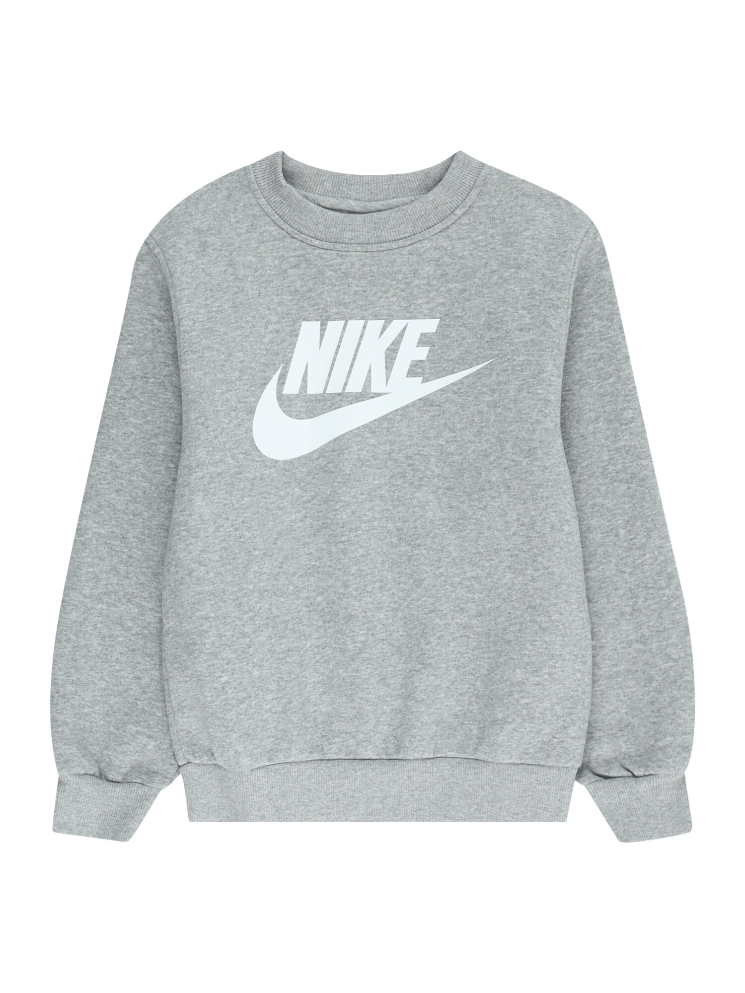 Nike Sportswear Mikina  sivá / biela