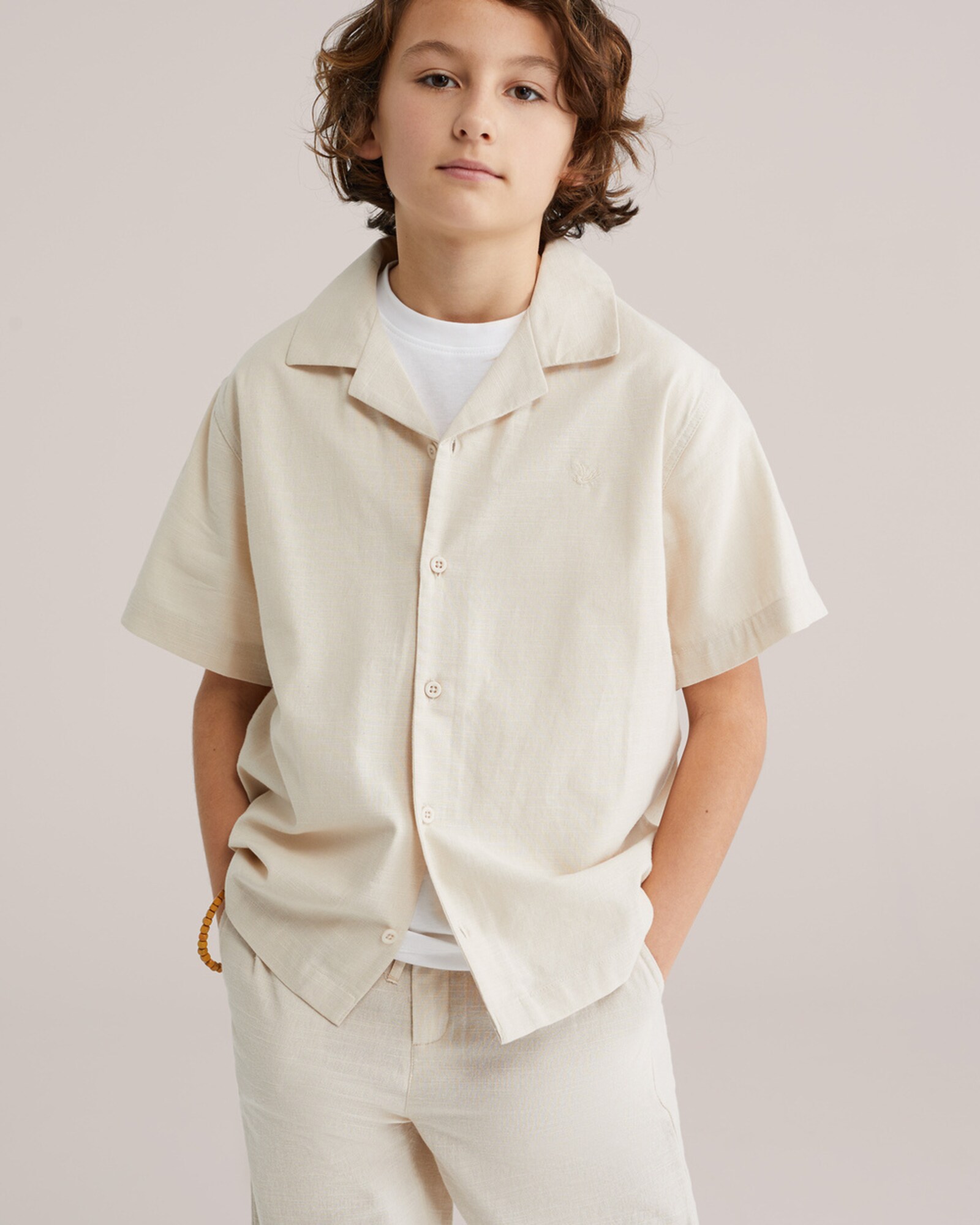 WE Fashion Cămașă  bej