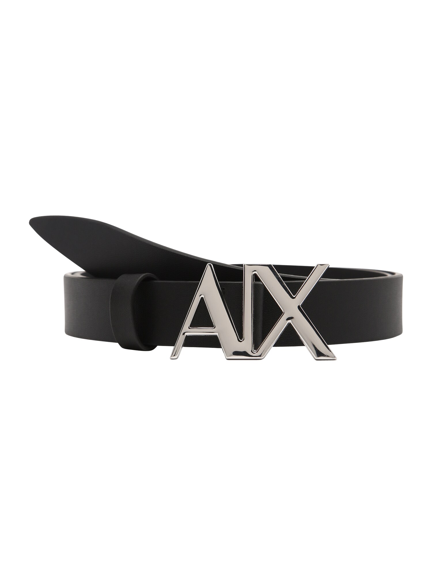 ARMANI EXCHANGE Opasky  čierna / strieborná