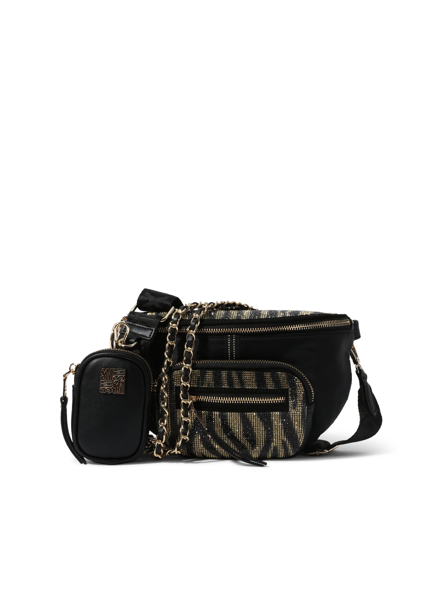 STEVE MADDEN Borsetă Bmaxima auriu / negru