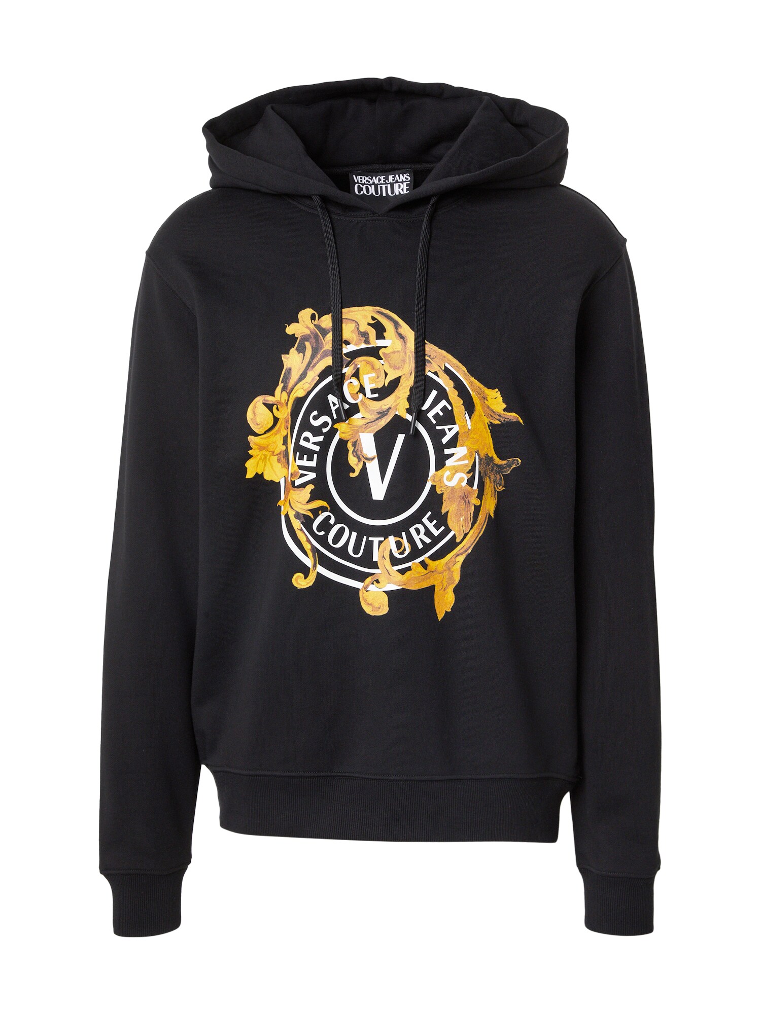 Versace Jeans Couture Bluză de molton  maro / galben / negru / alb