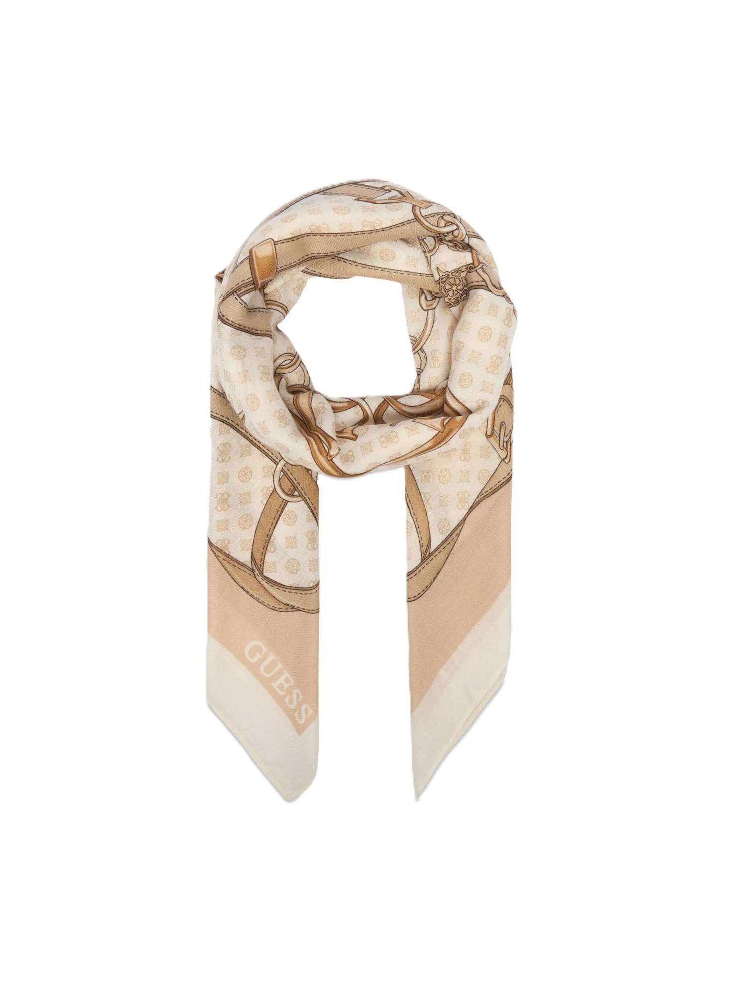 GUESS Chal  ecru / beige claro / beige oscuro / marrón oscuro