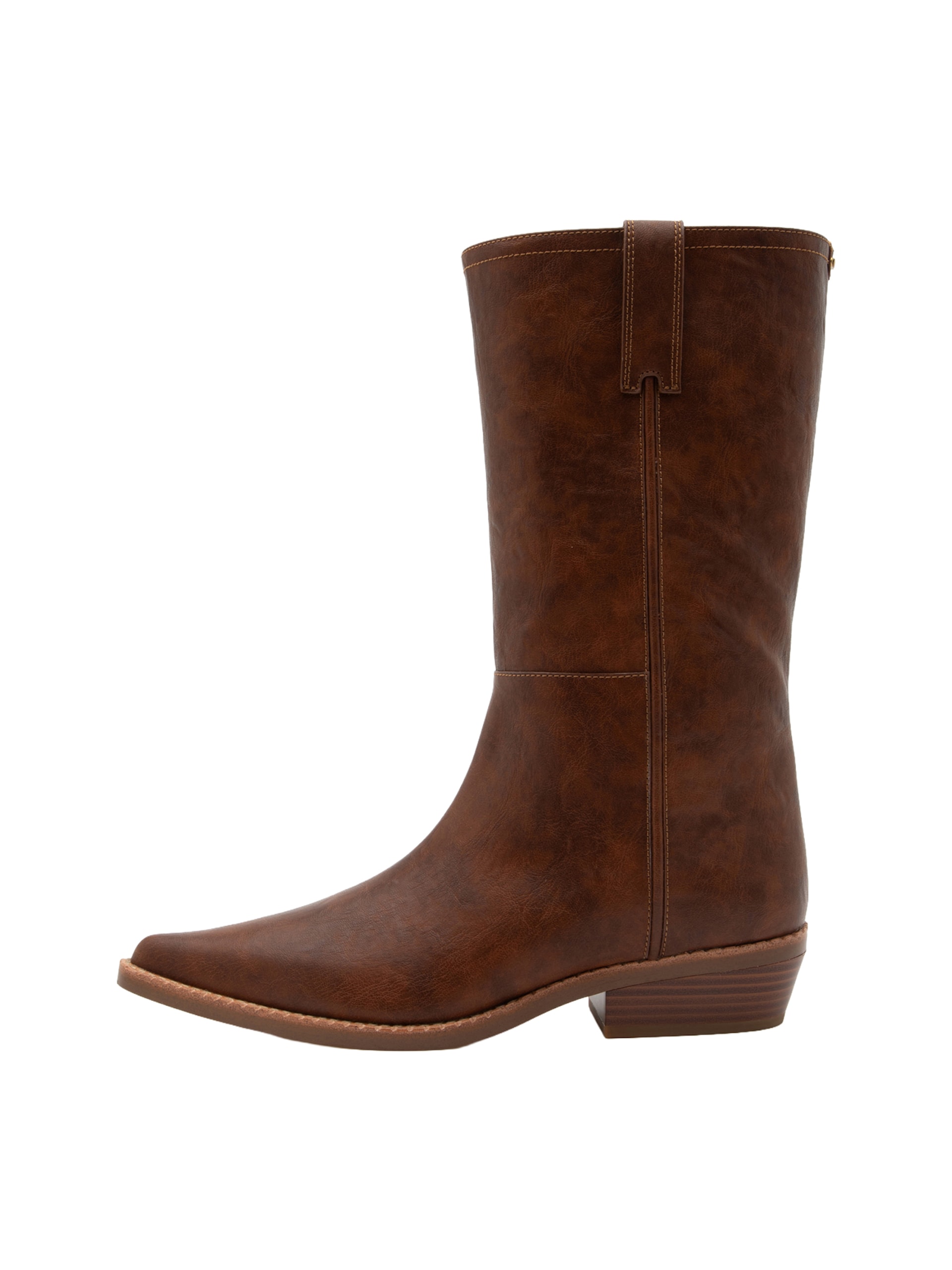 Michael Kors Farren bruna läderboots dam – bild 2