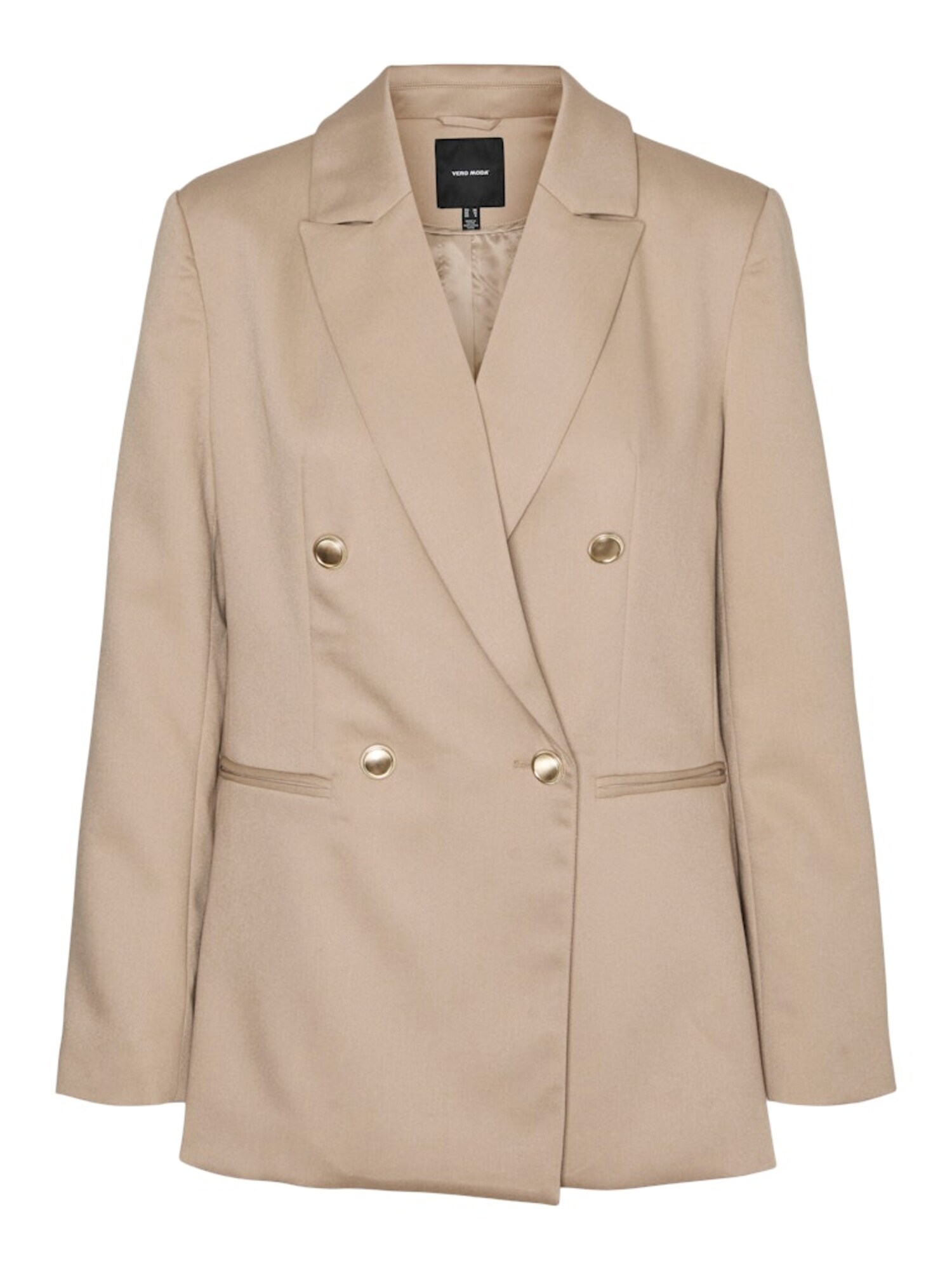 VERO MODA Sacou VMELMA  bej închis