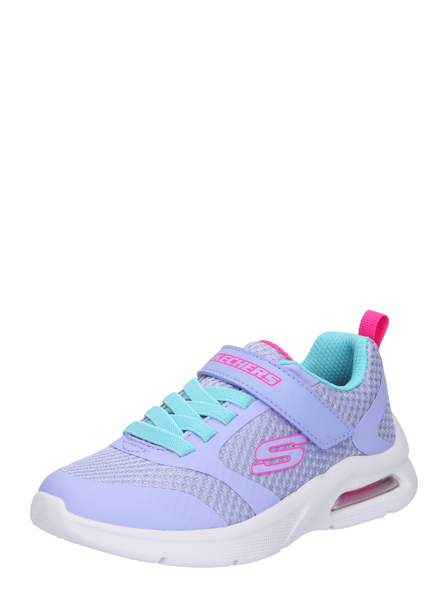 Skechers Kids Tenisky 'MICROSPEC MAX - RACER GAL'  vodová / pastelovo fialová / ružová