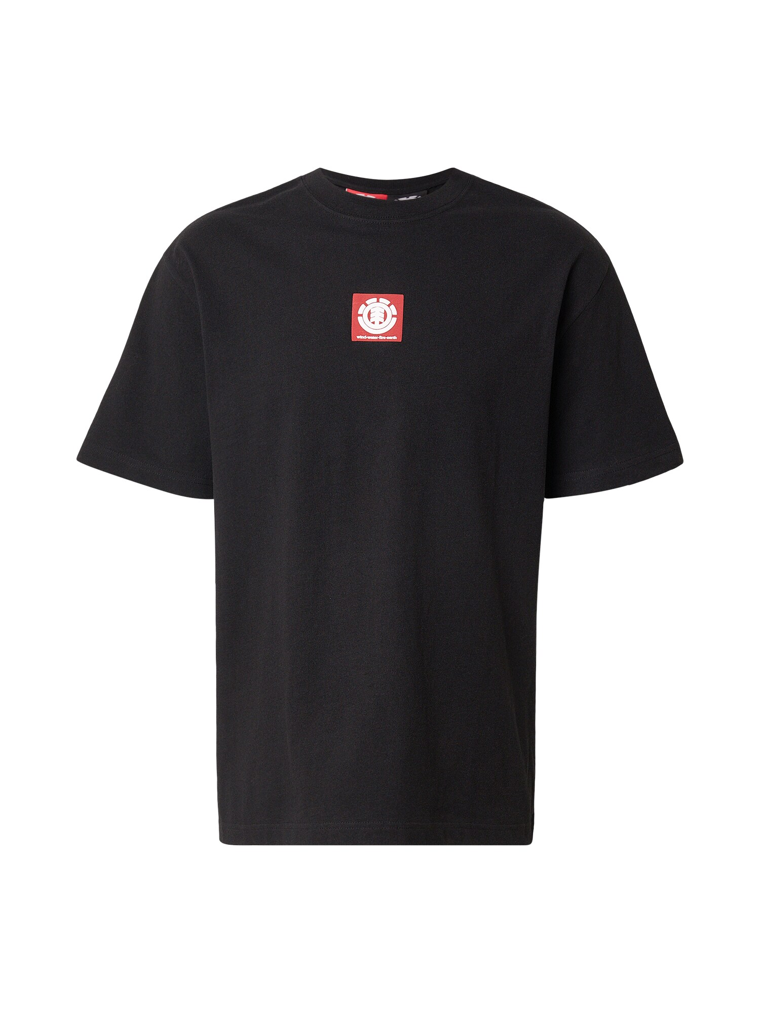 ELEMENT Tricou  roșu deschis / negru / alb