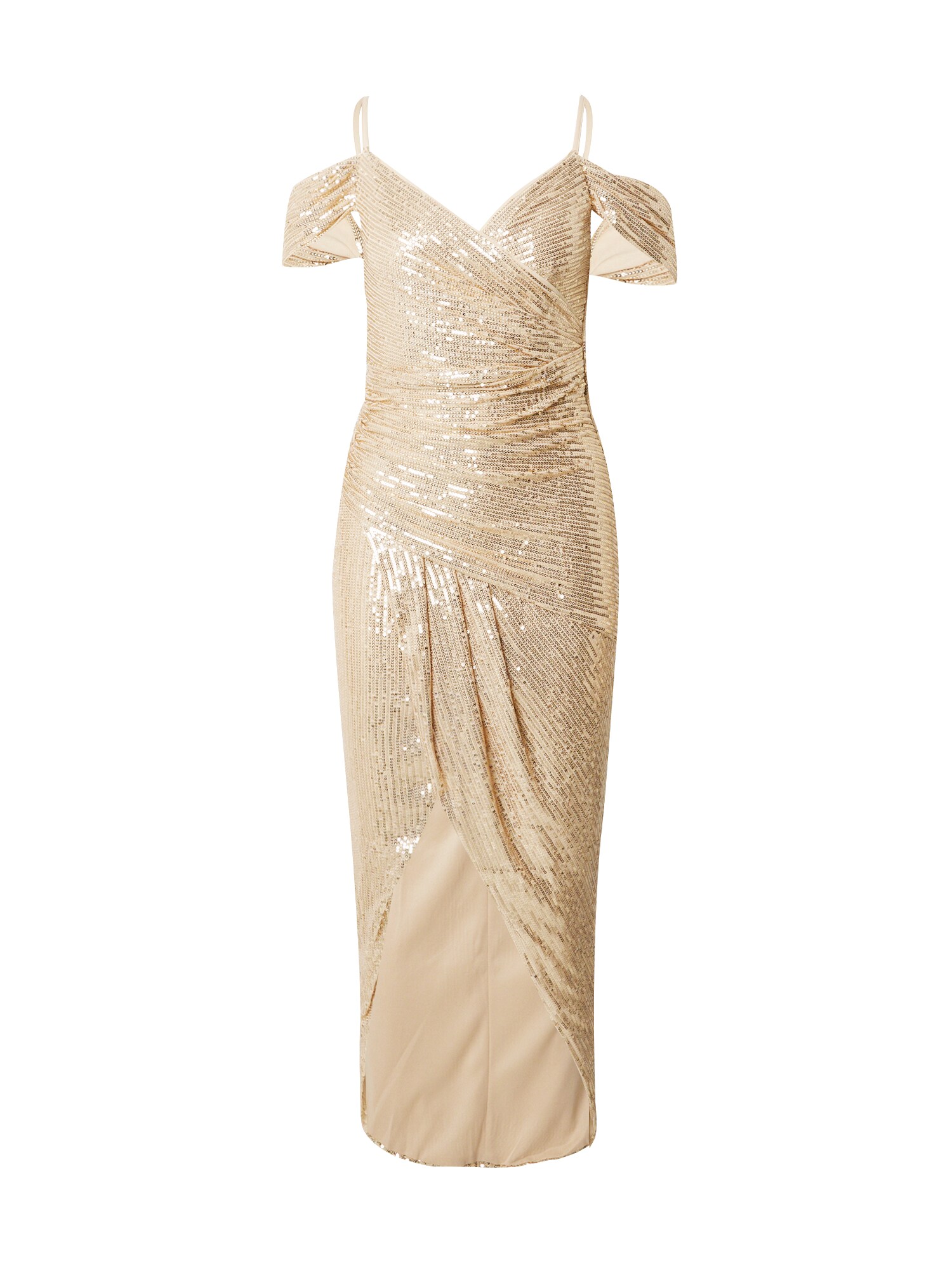TFNC Večerné šaty 'SECCA'  zlatá