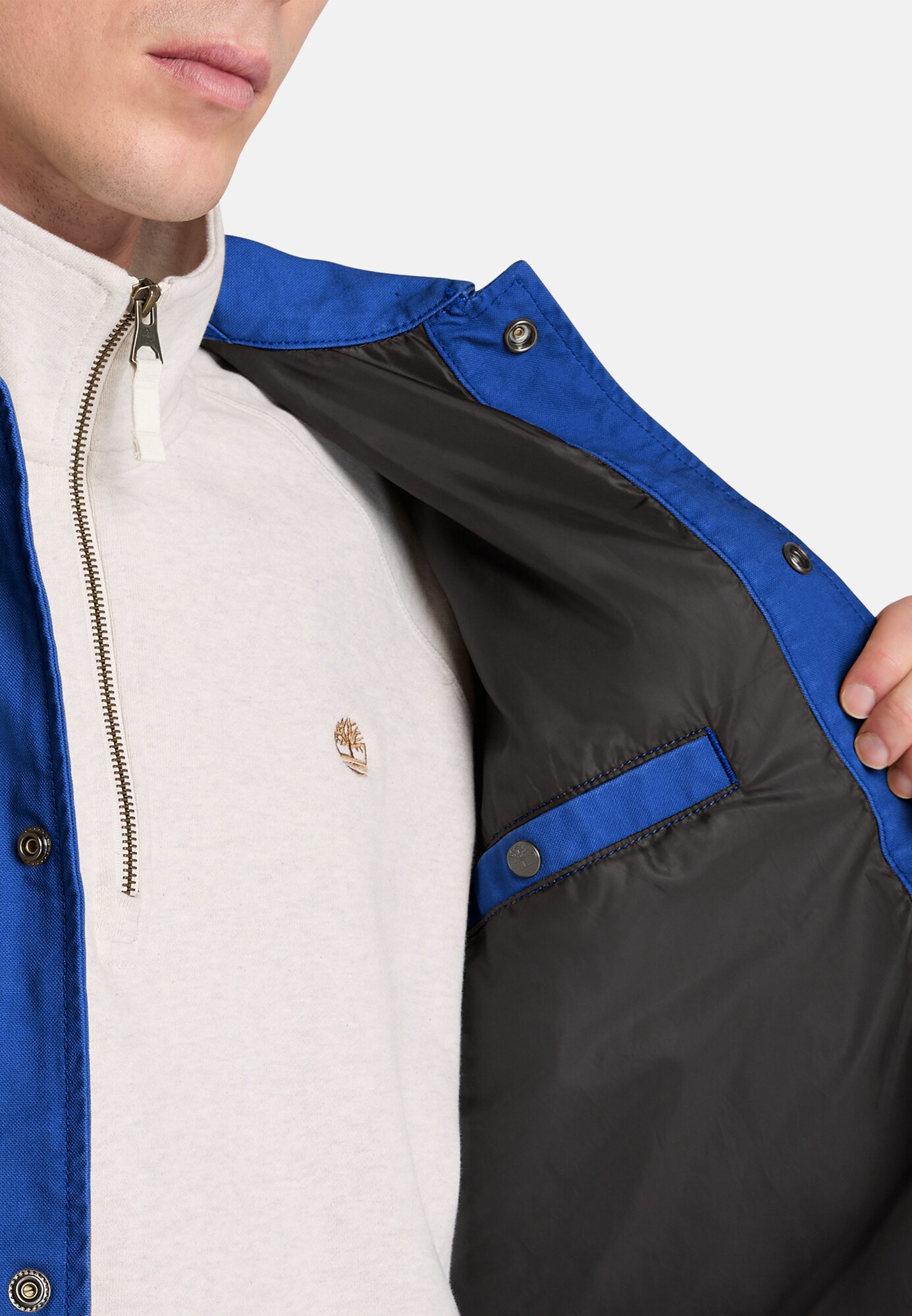 TIMBERLAND Chaqueta de entretiempo 'Coach'  azul – imagen 4