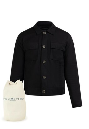 DreiMaster Vintage Tussenjas Navy / Zwart / Natuurwit