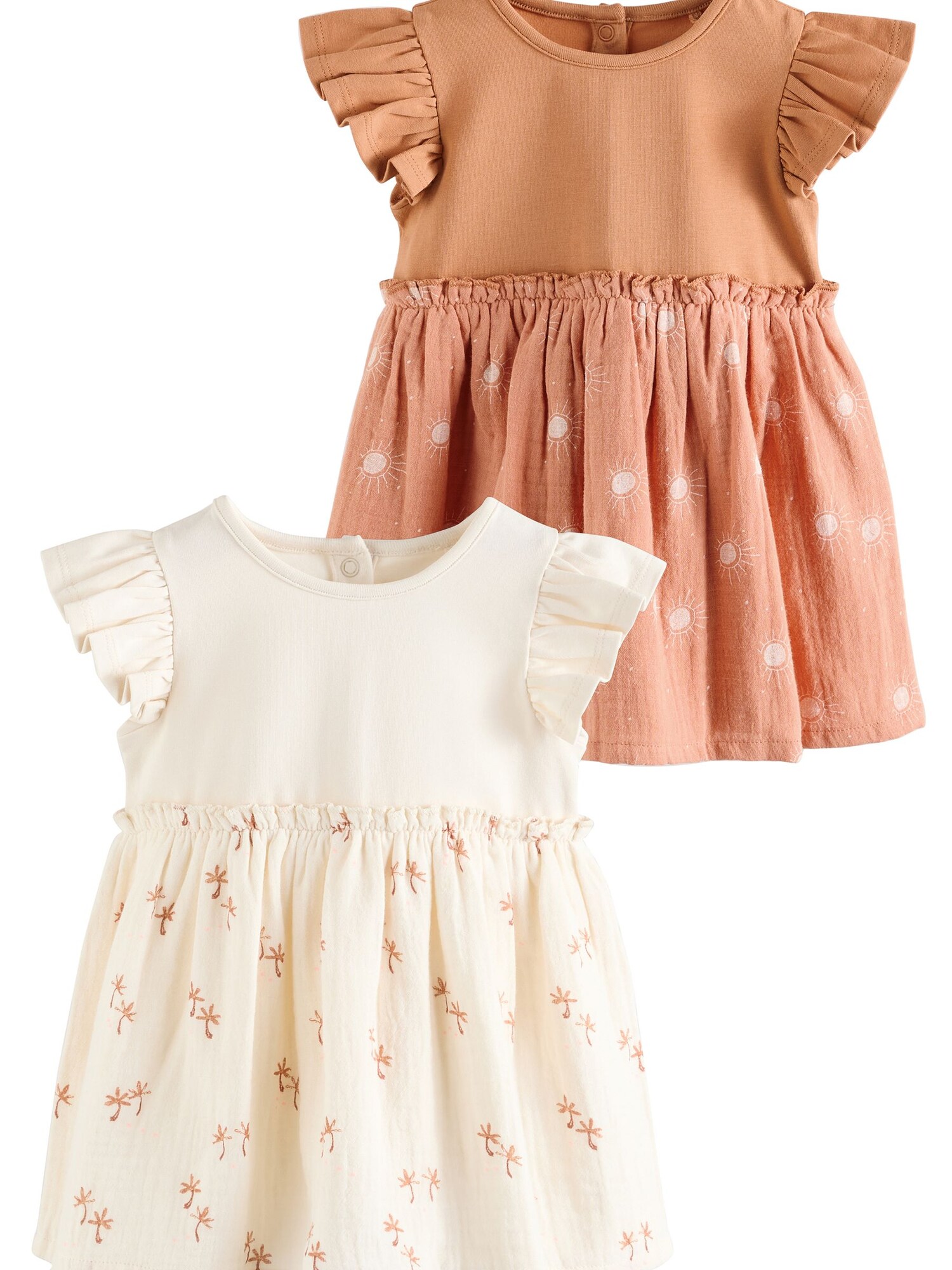 Next Rochie  bej / maro