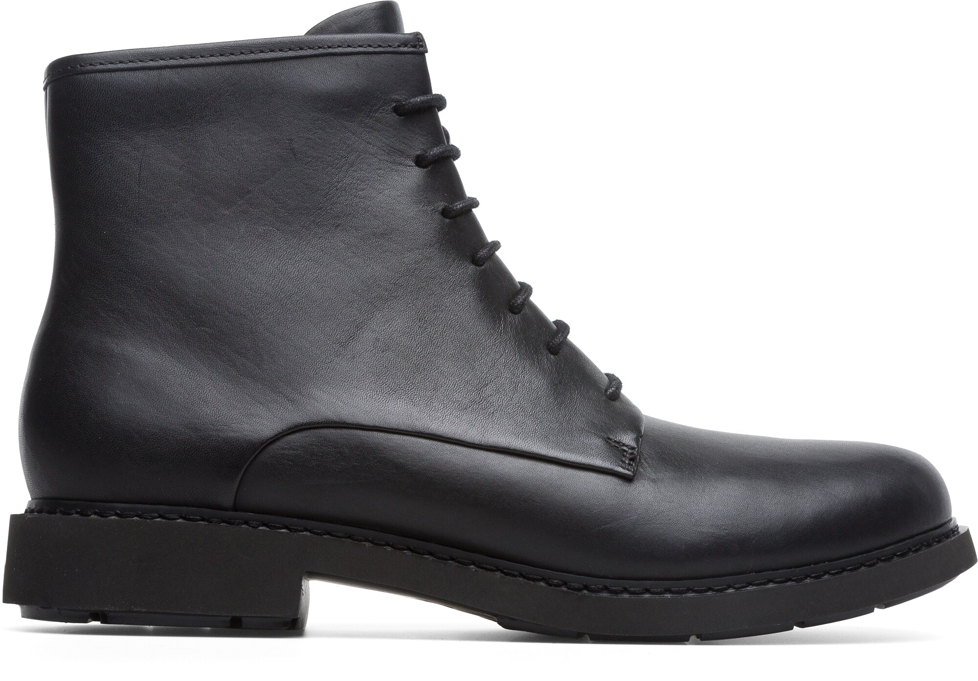 CAMPER Botines con cordones 'Neuman'  negro – imagen 2
