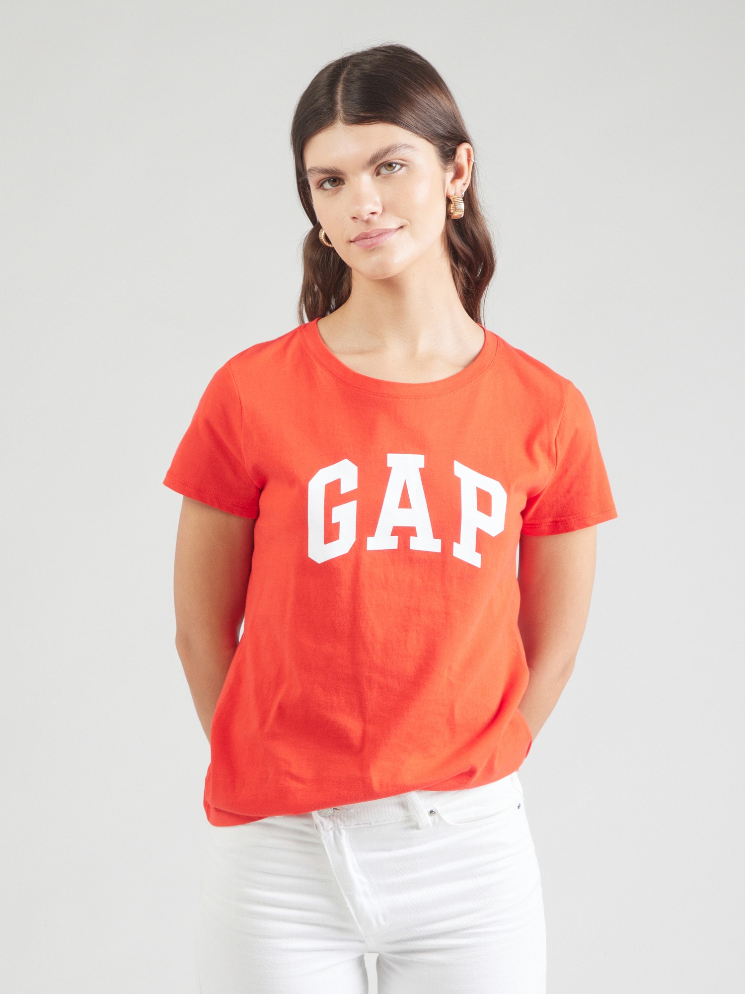 GAP Póló 'CLASSIC' piros / fehér termék 2. képe