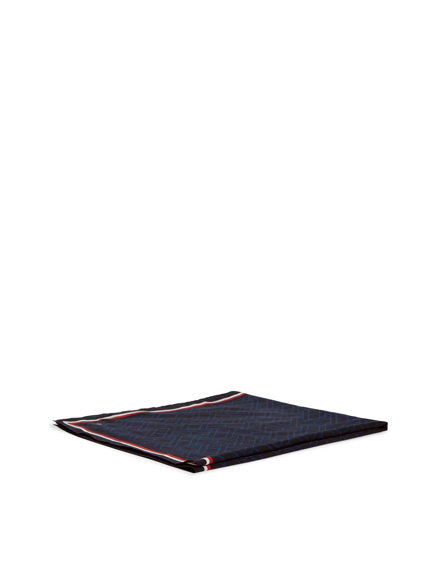 TOMMY HILFIGER Pañuelo 'Hilfiger Flag'  navy / azul cobalto / rojo / blanco