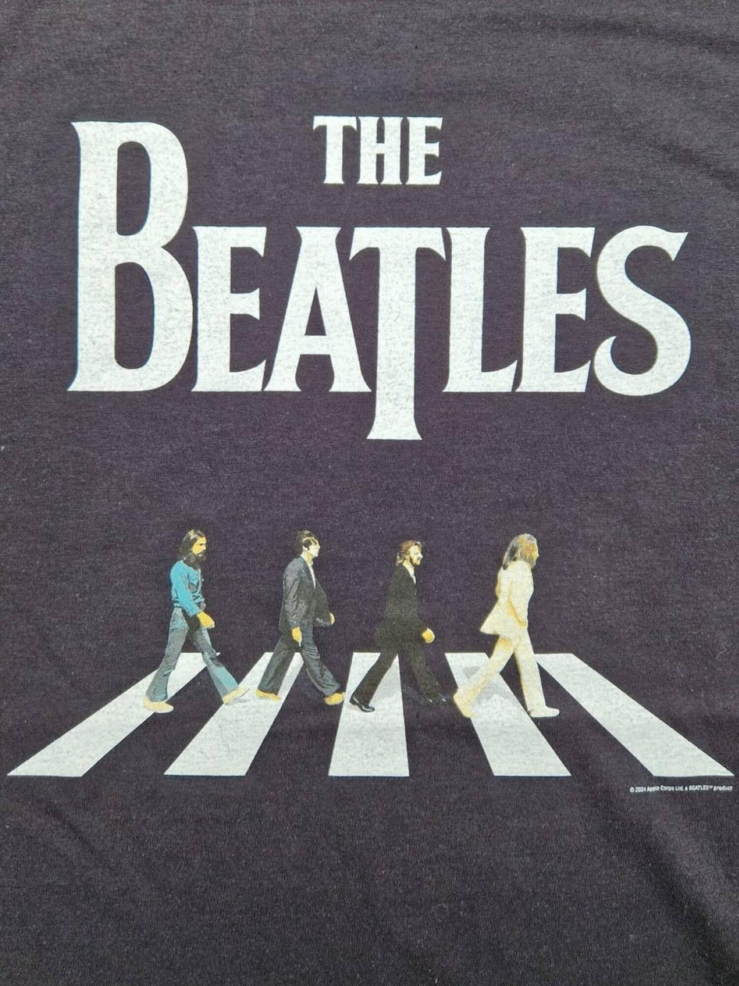 The Beatles Camiseta 'Beatles abbey road modern  T-Shirt'  negro – imagen 4
