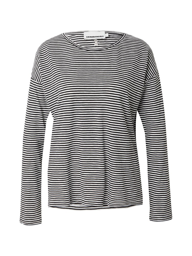ARMEDANGELS Shirt 'XIANAA' Damen Größe S schwarz / weiß