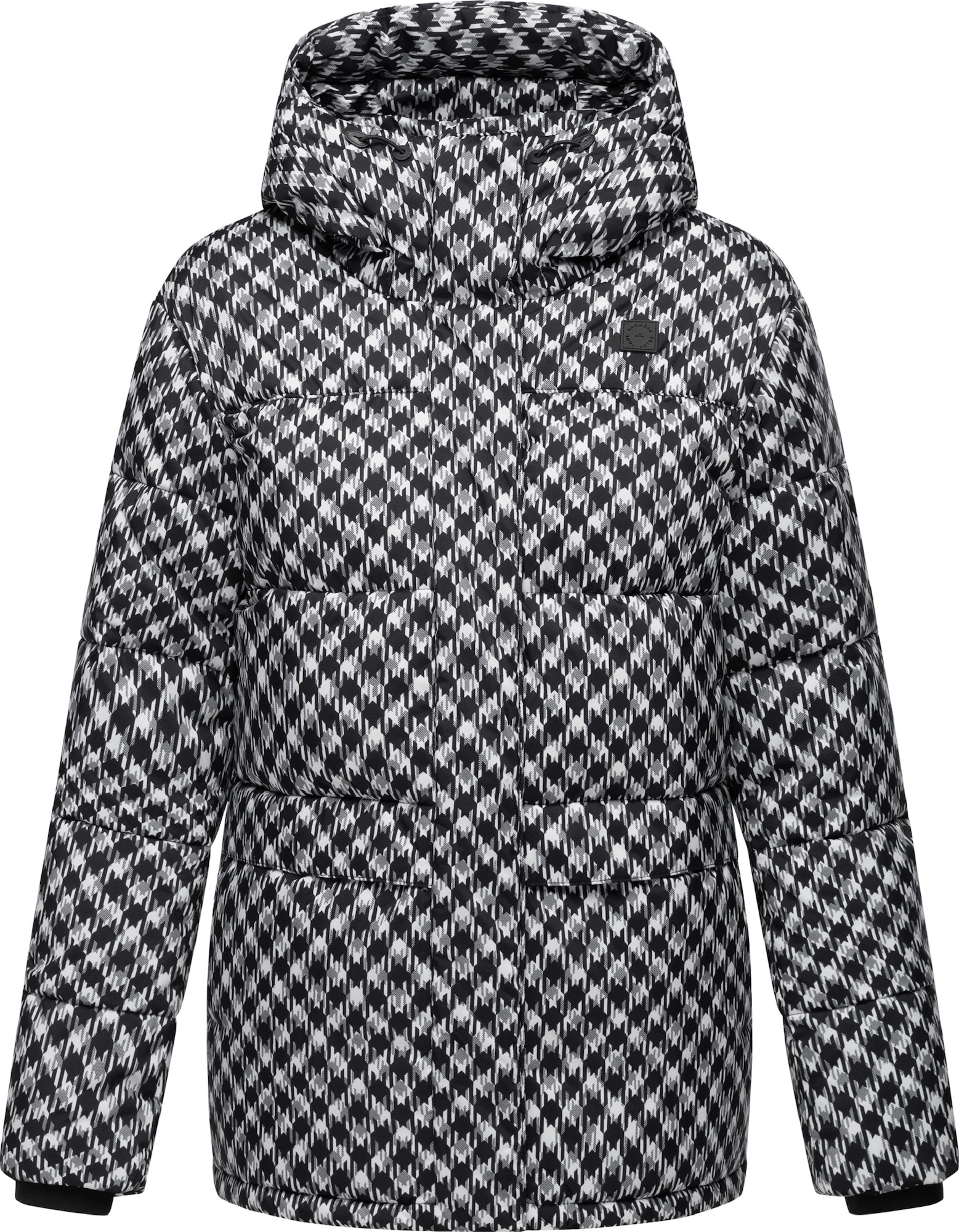 Ragwear Geacă funcțională Wikesh  gri / negru / alb murdar