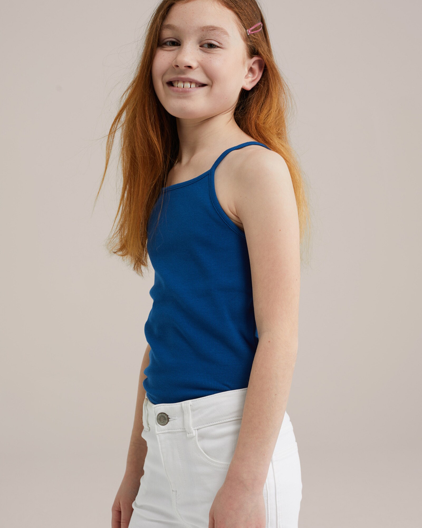 WE Fashion Top  kobaltkék termék 2. képe