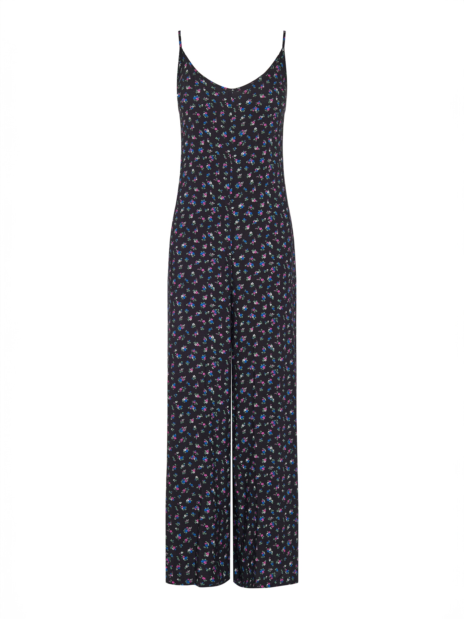 Funky Buddha Salopeta  albastru / verde deschis / roz deschis / negru
