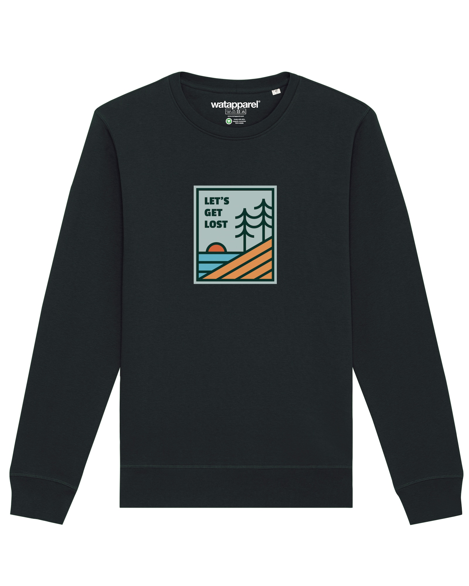Thumbnail - Sweatshirt ' Let's Get Lost '