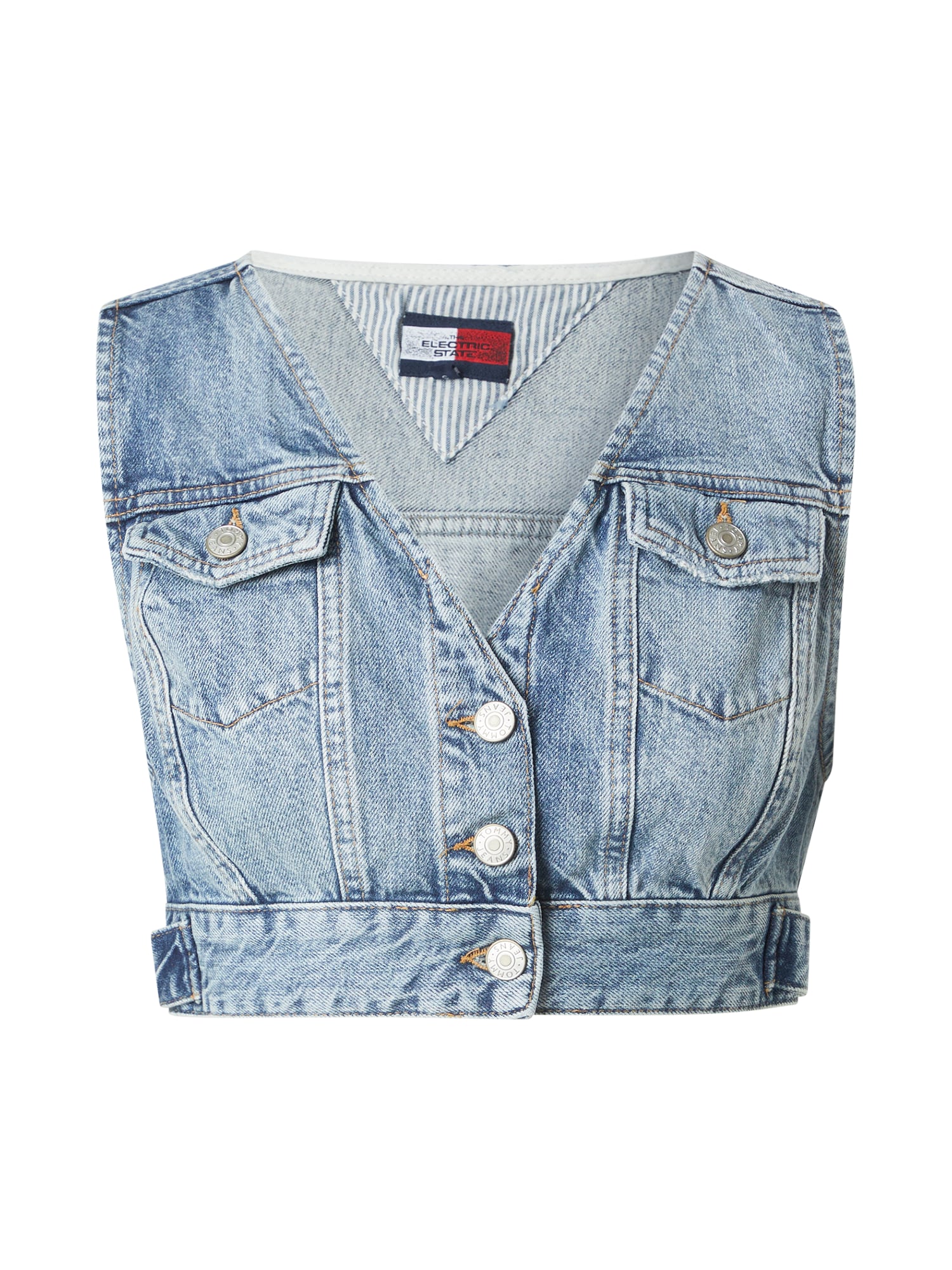 Tommy Jeans Top  kék farmer akciós termékkép 1