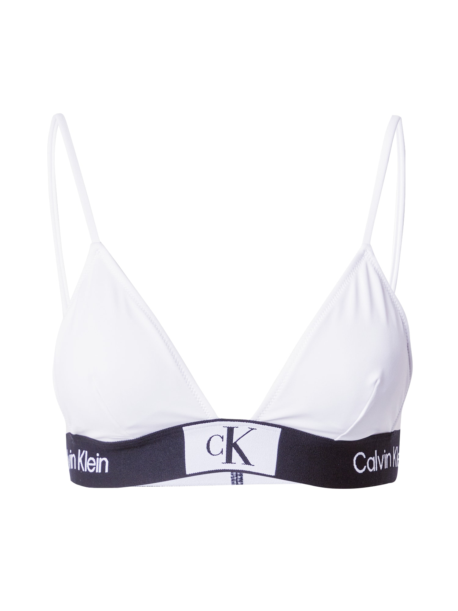 Calvin Klein Swimwear Bikini zgornji del  mornarska / bela