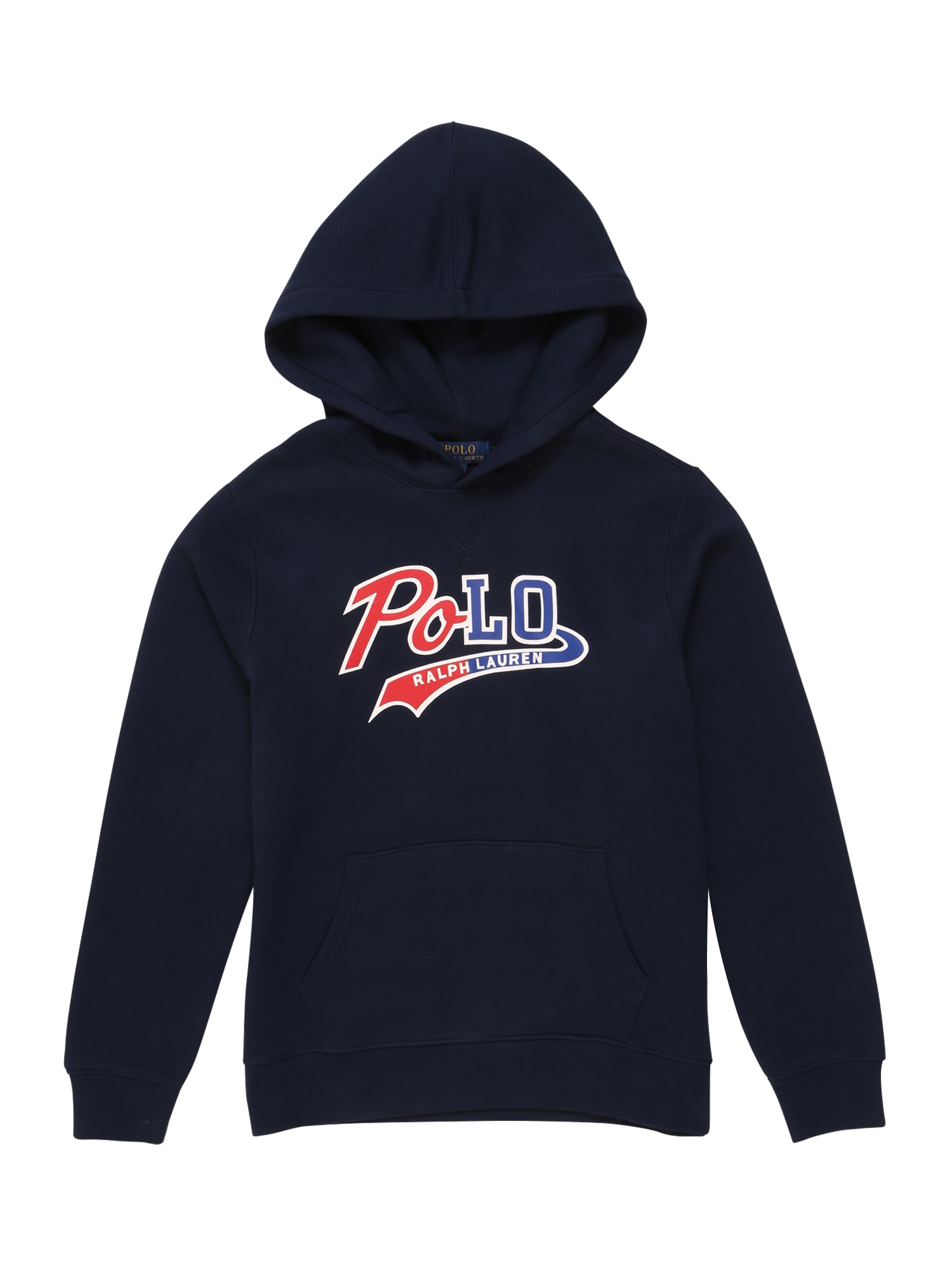 POLO RALPH LAUREN Megztinis be užsegimo  tamsiai mėlyna / mėlyna / melionų spalva / balta