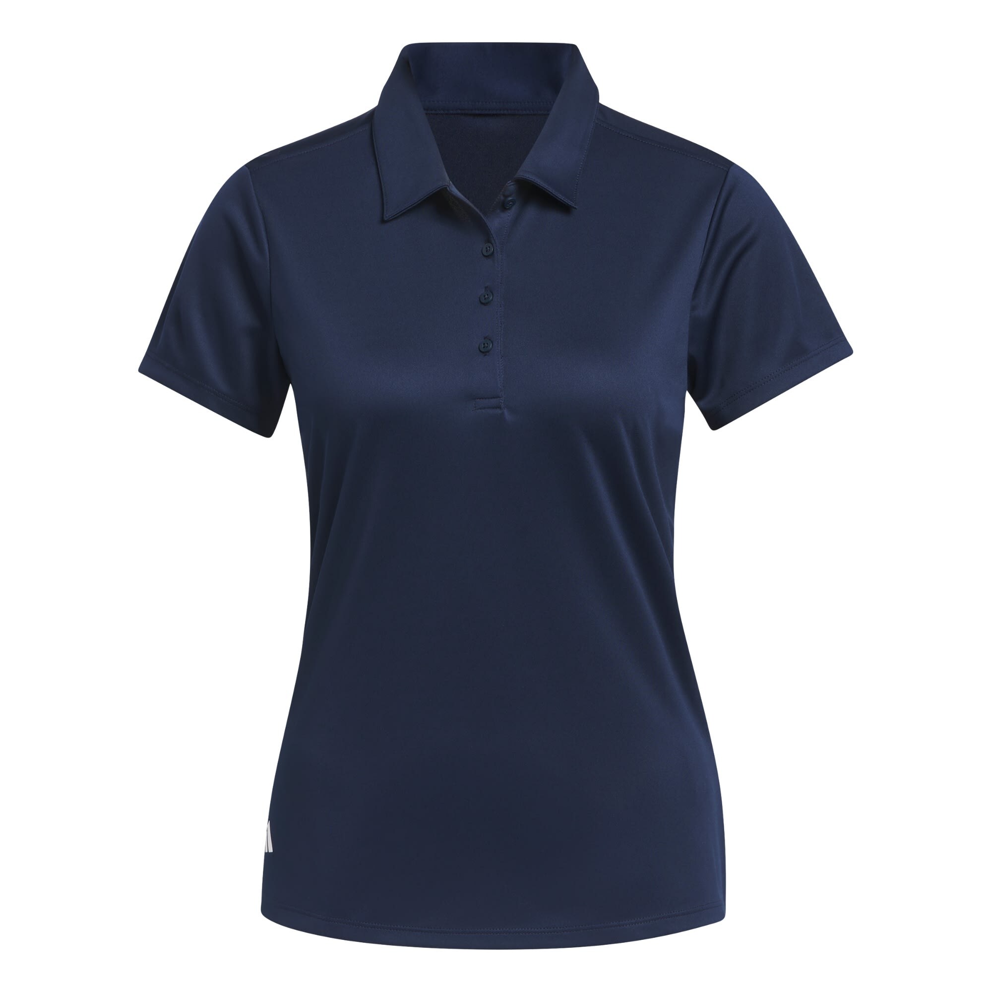 ADIDAS GOLF Tricou funcțional Womens Solid Performance Short Sleeve Polo  bleumarin / alb