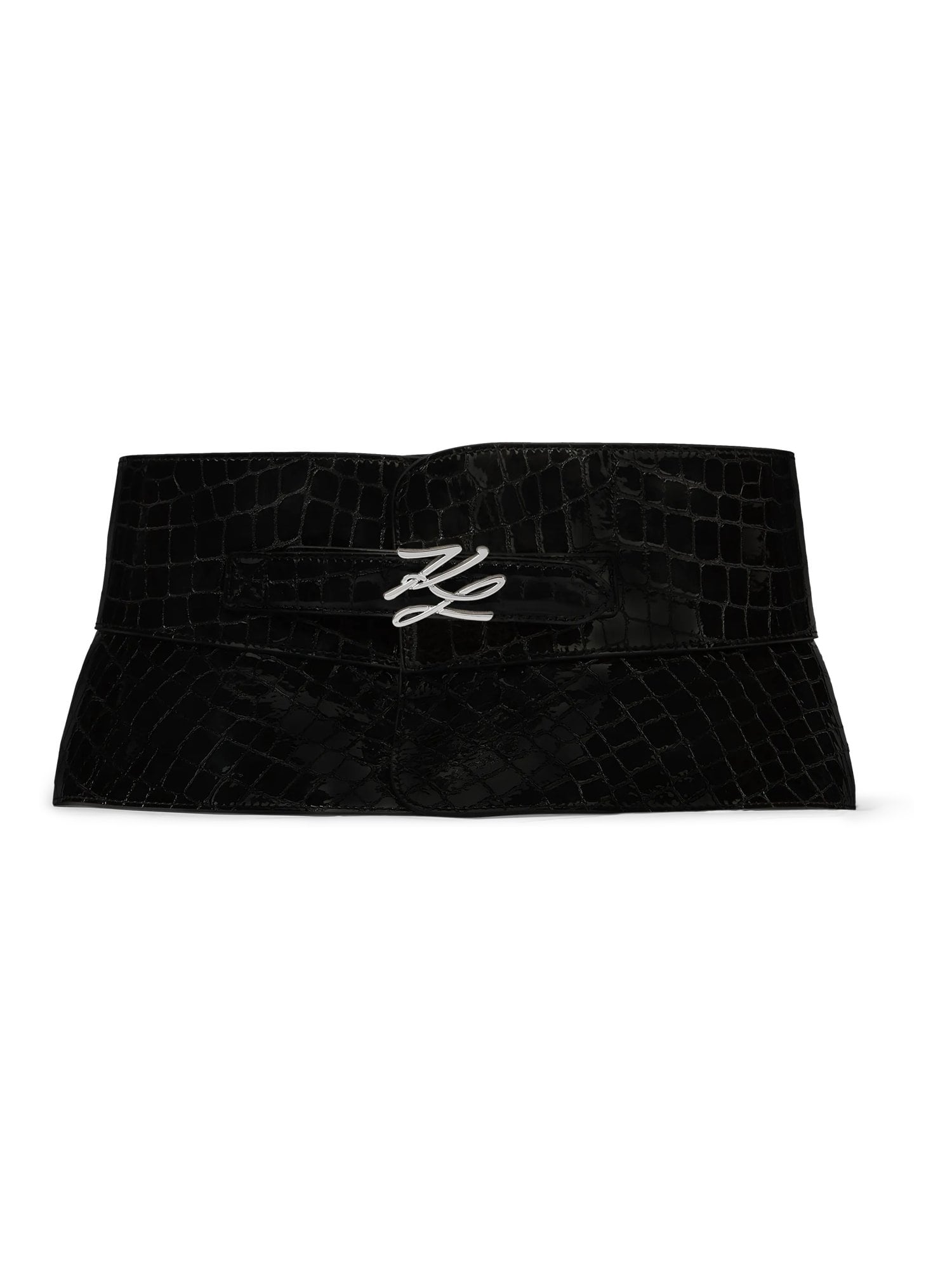 Karl Lagerfeld Curea K/Autograph negru