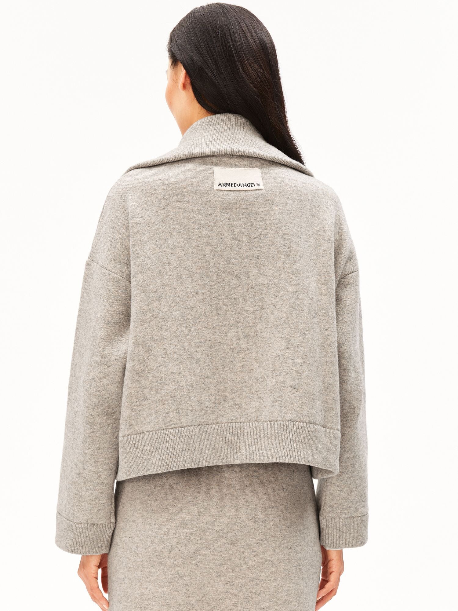 ARMEDANGELS Oversize kardigán  sivobéžová (obrázok 3)