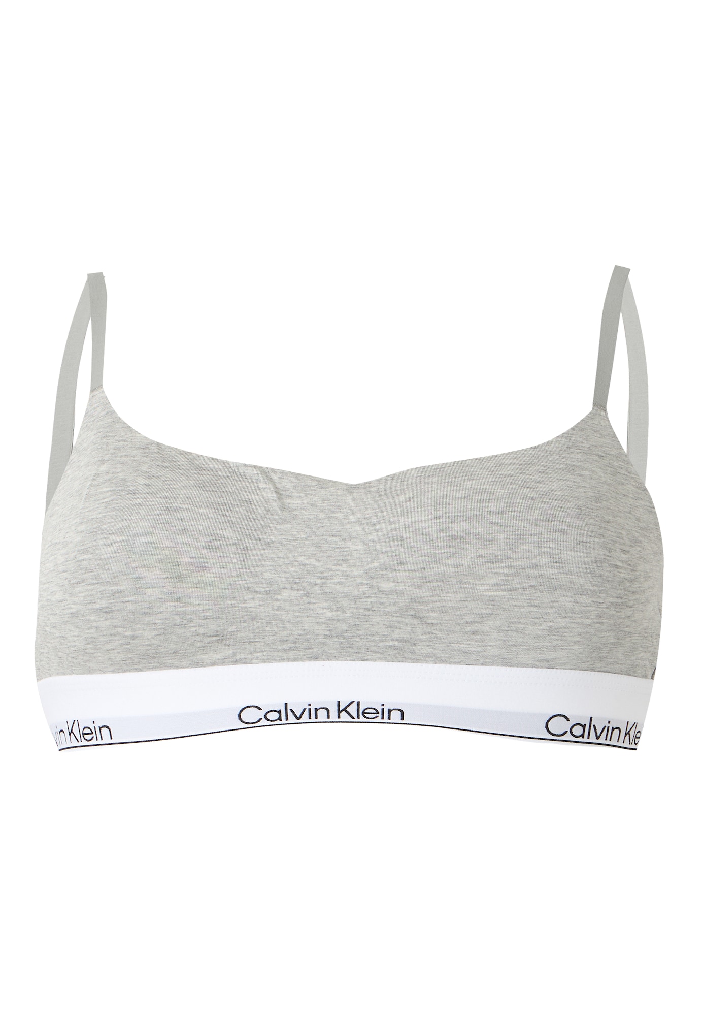 Calvin Klein Underwear Sutien gri deschis / negru / alb