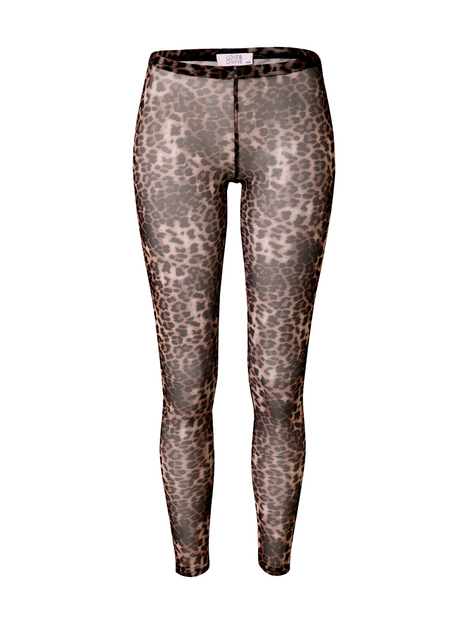Love & Divine Tamprės 'love-leg2'  ruda / juoda
