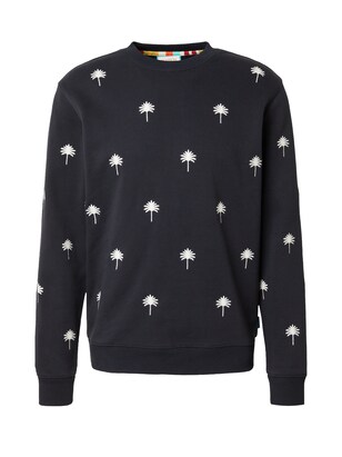 Scotch & Soda Sweatshirt Zwart / Wit