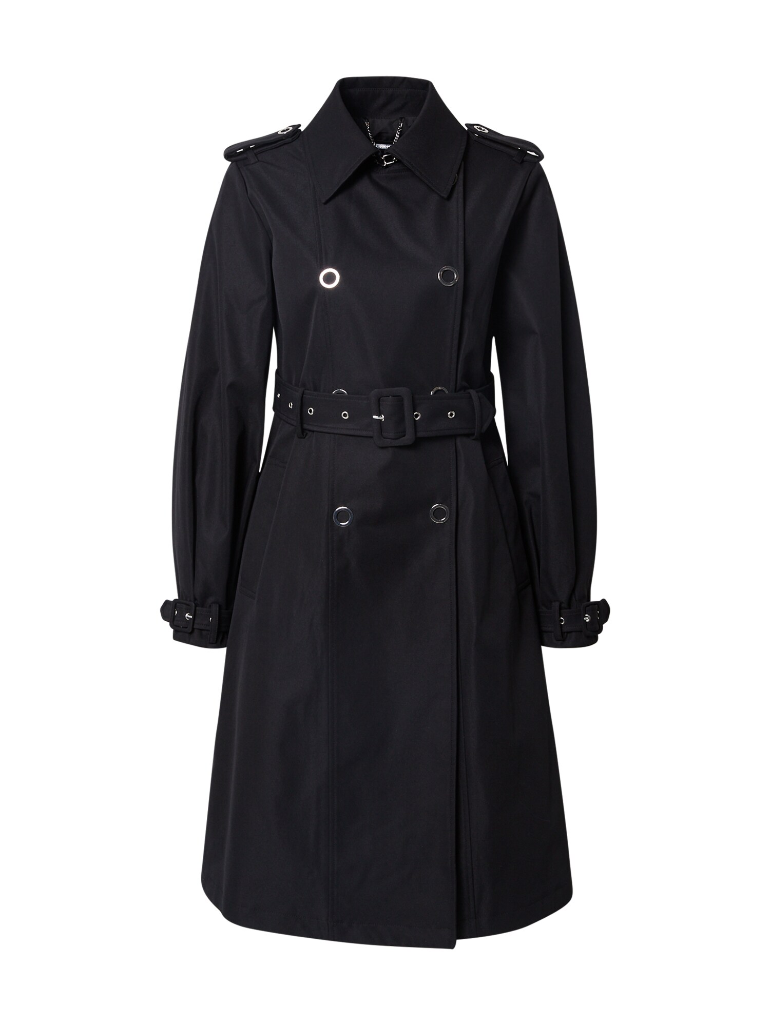 GUESS Rudeninis-žieminis paltas  juoda