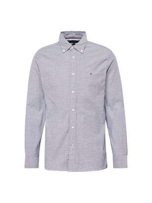 Tommy Hilfiger Overhemd ‘OXFORD’ Smoky blue