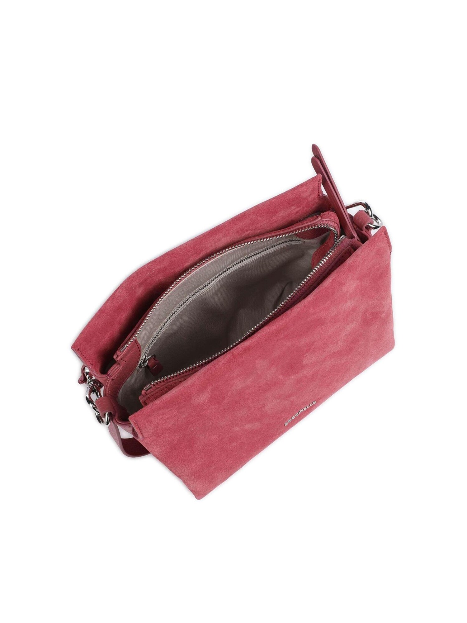 Coccinelle Bolso de mano 'Boheme Suede 23x18x10 cm'  rosé