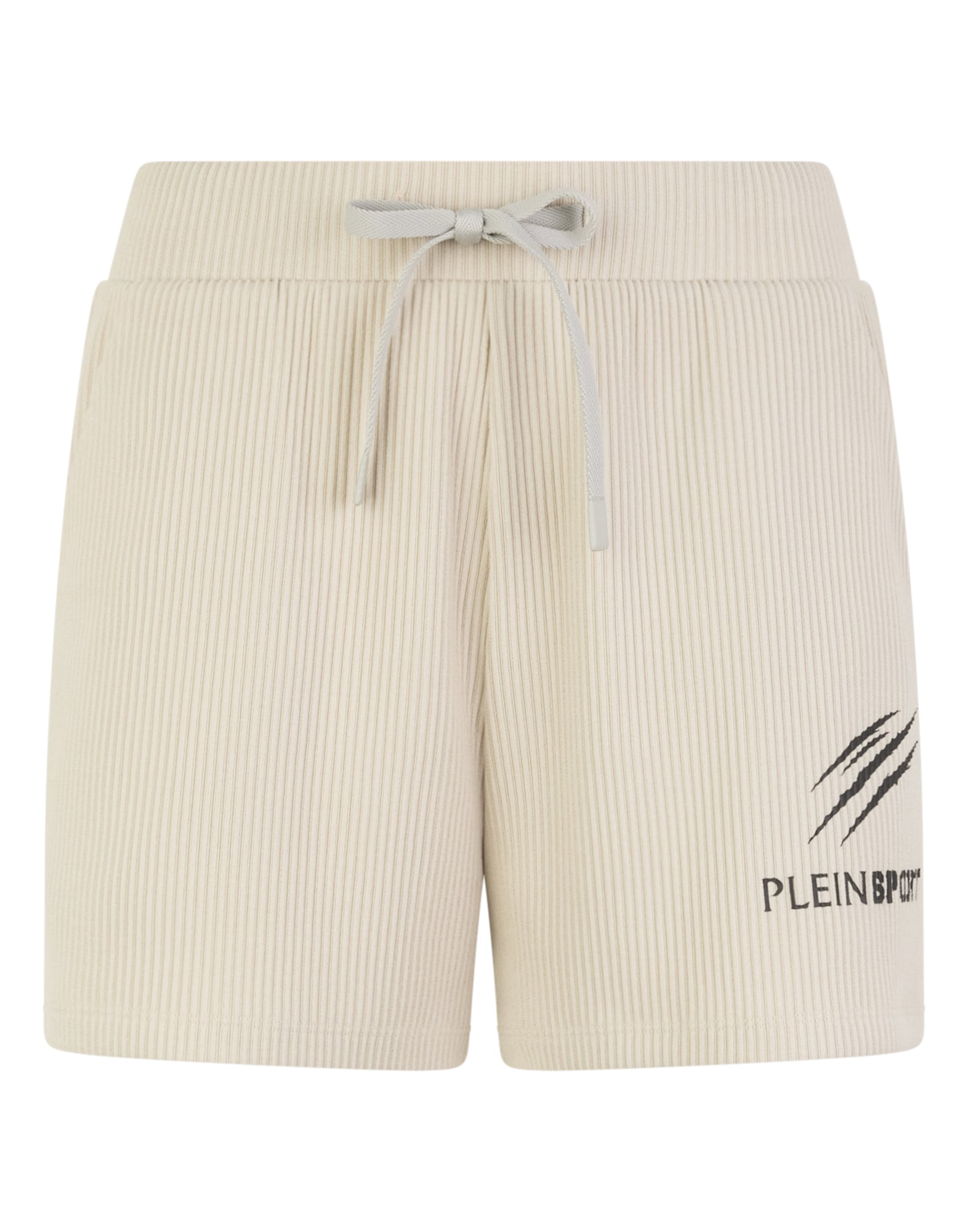 Plein Sport Pantalón  marfil / negro