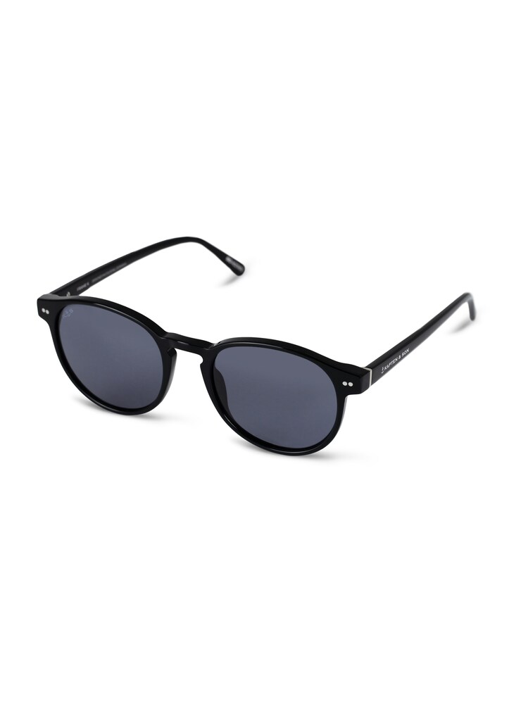 Kapten & Son Sonnenbrille 'Marais Large All Black' Herren Größe One Size schwarz
