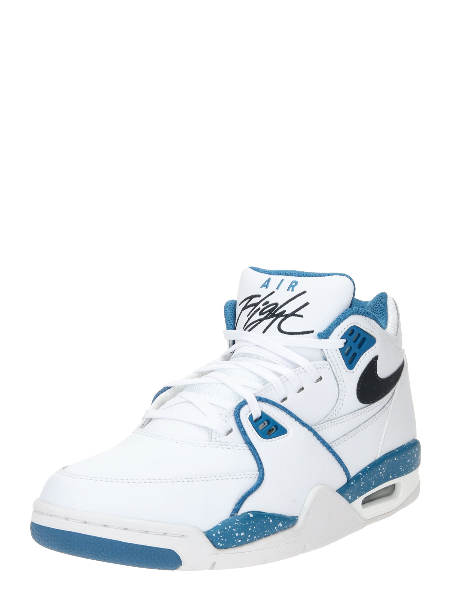 Nike Sportswear Sneaker înalt 'AIR FLIGHT 89'  albastru / negru / alb