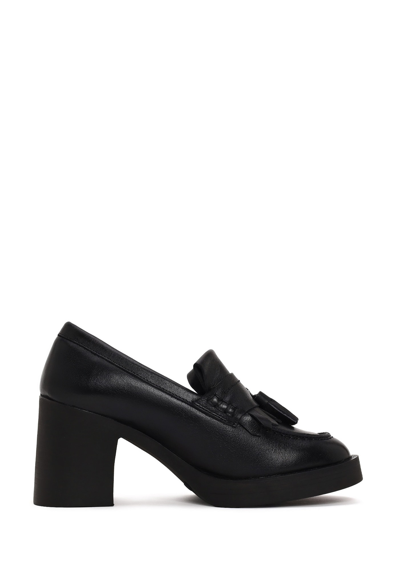 Derimod Pumps cu platformă negru
