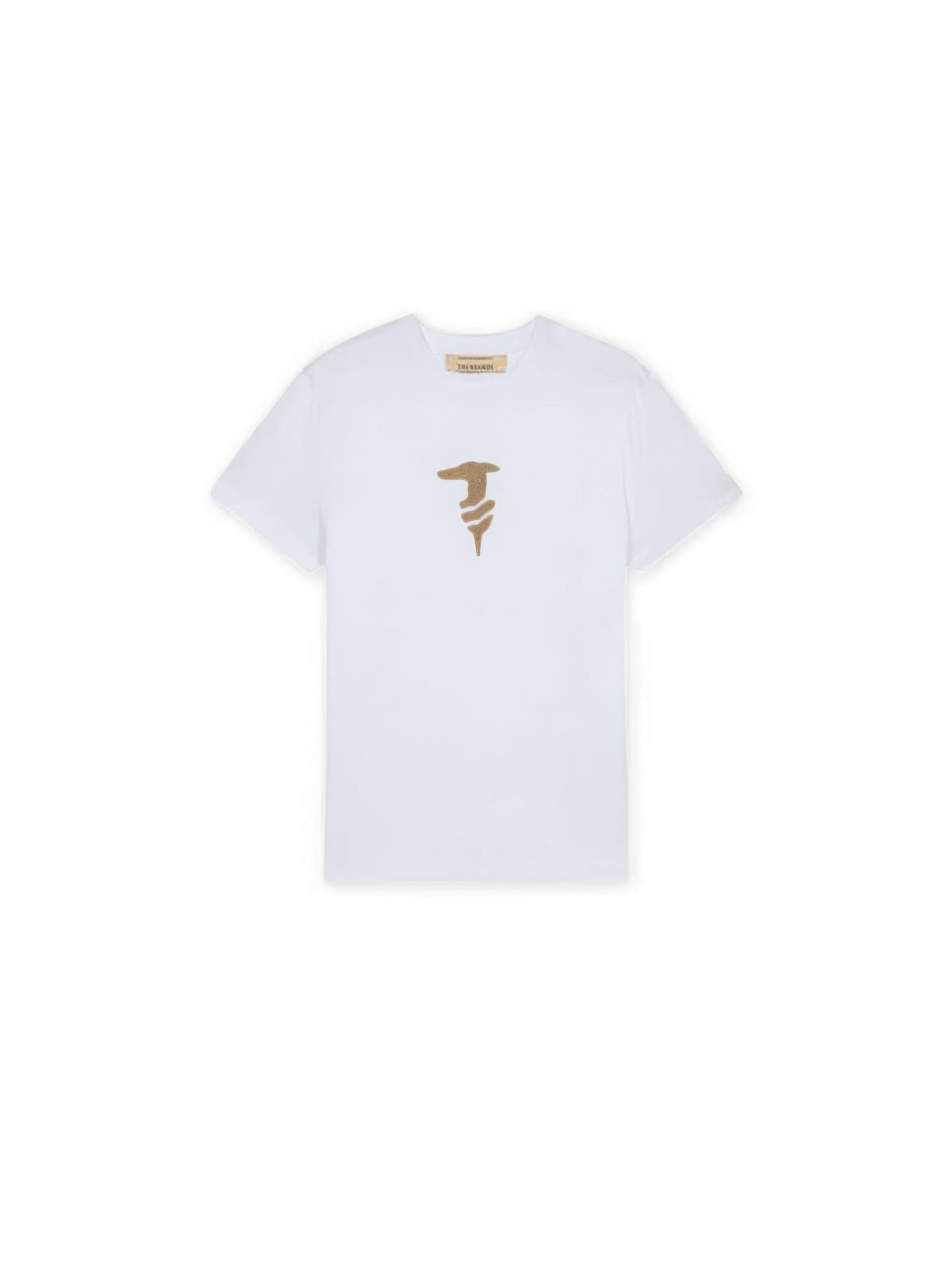 Trussardi Camiseta de fútbol  azafrán / blanco
