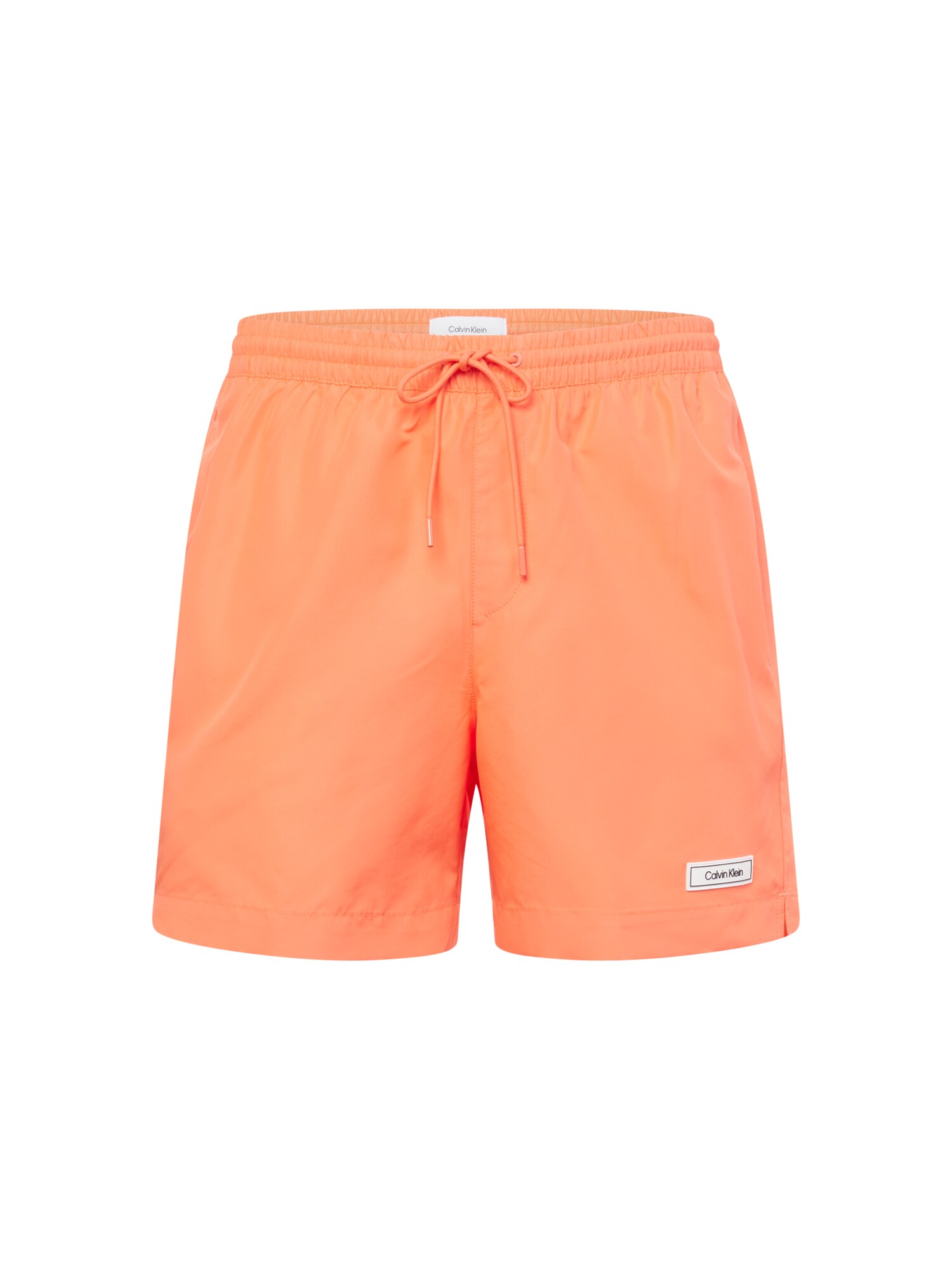 Calvin Klein Swimwear Plavecké šortky  rosé / biela