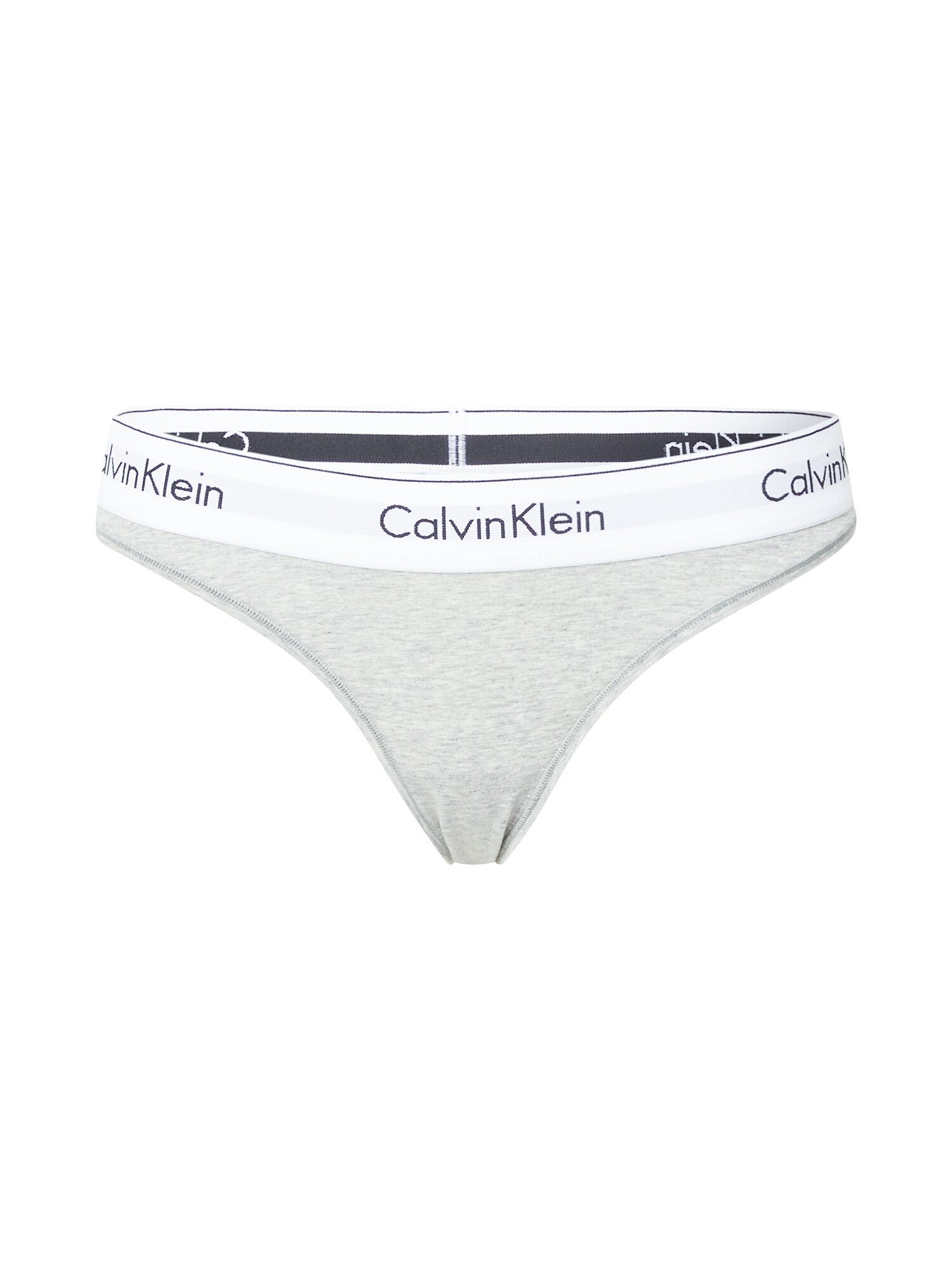 Calvin Klein Underwear String bugyik  szürke melír / fekete / fehér akciós termékkép 1