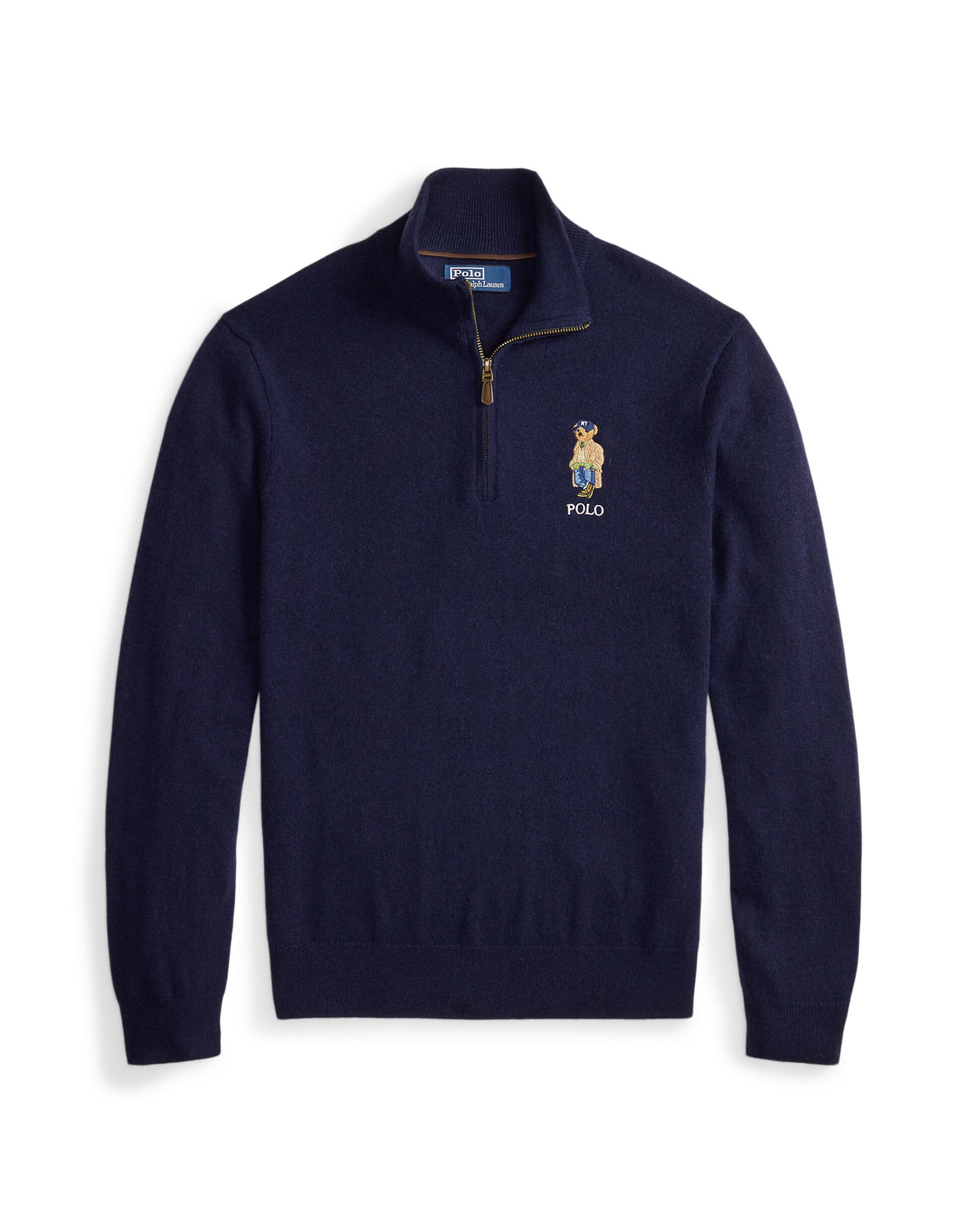 Polo Ralph Lauren ylletröja med kort dragkedja herr – bild 2