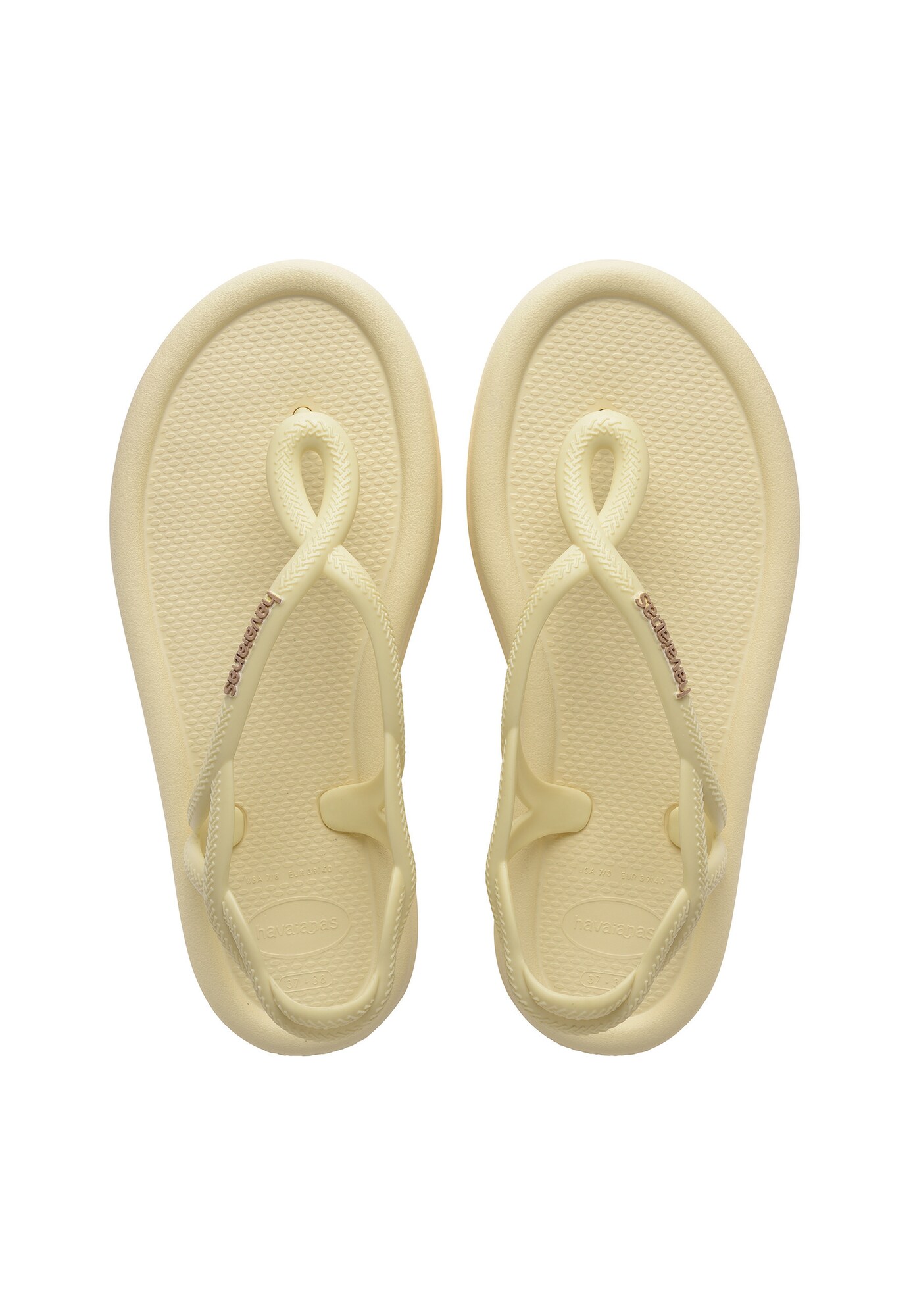HAVAIANAS Sandalias de dedo 'LUNA' crema – imagen 2