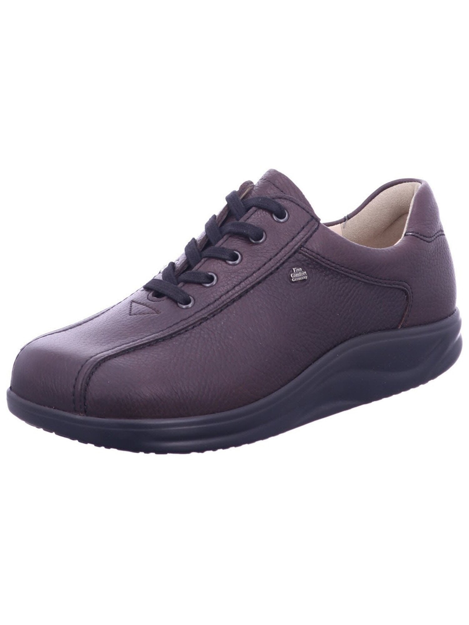 Finn Comfort Veterschoen 'Schnürschuh Herren 01160 131145 Glattleder In Braun' Bruin